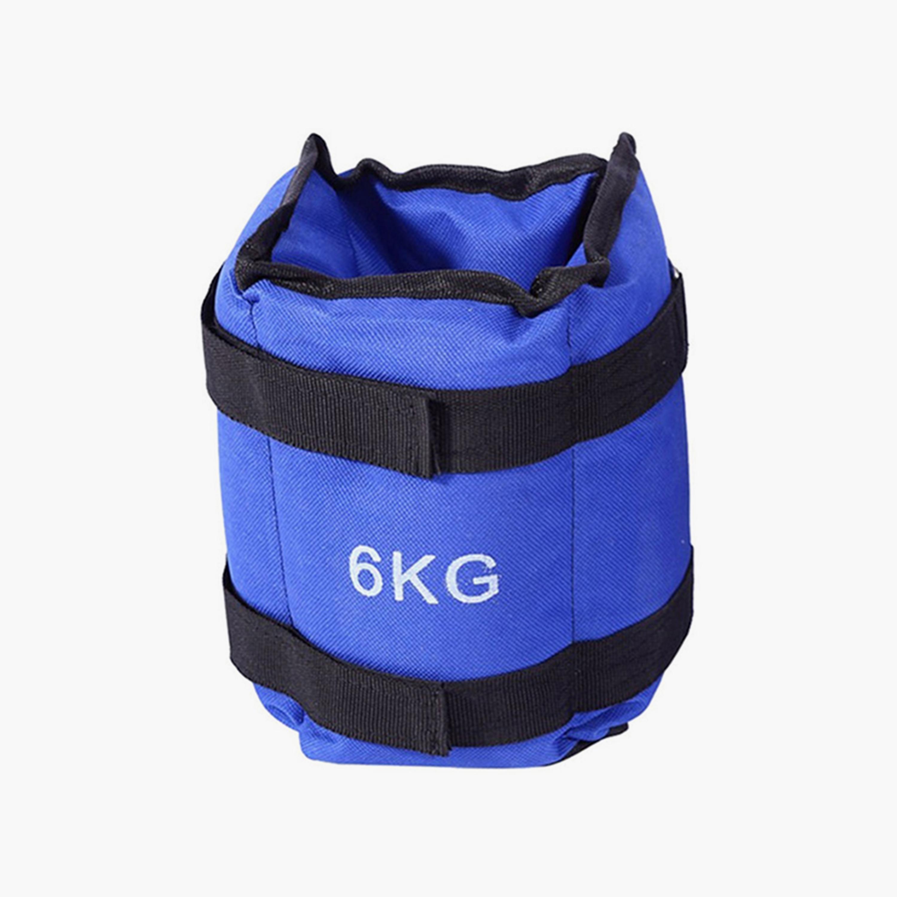 Sand Weights For Arm And Feet Two Pieces, 6 Kg - Blue and Black-sports-gear-gym-image-2