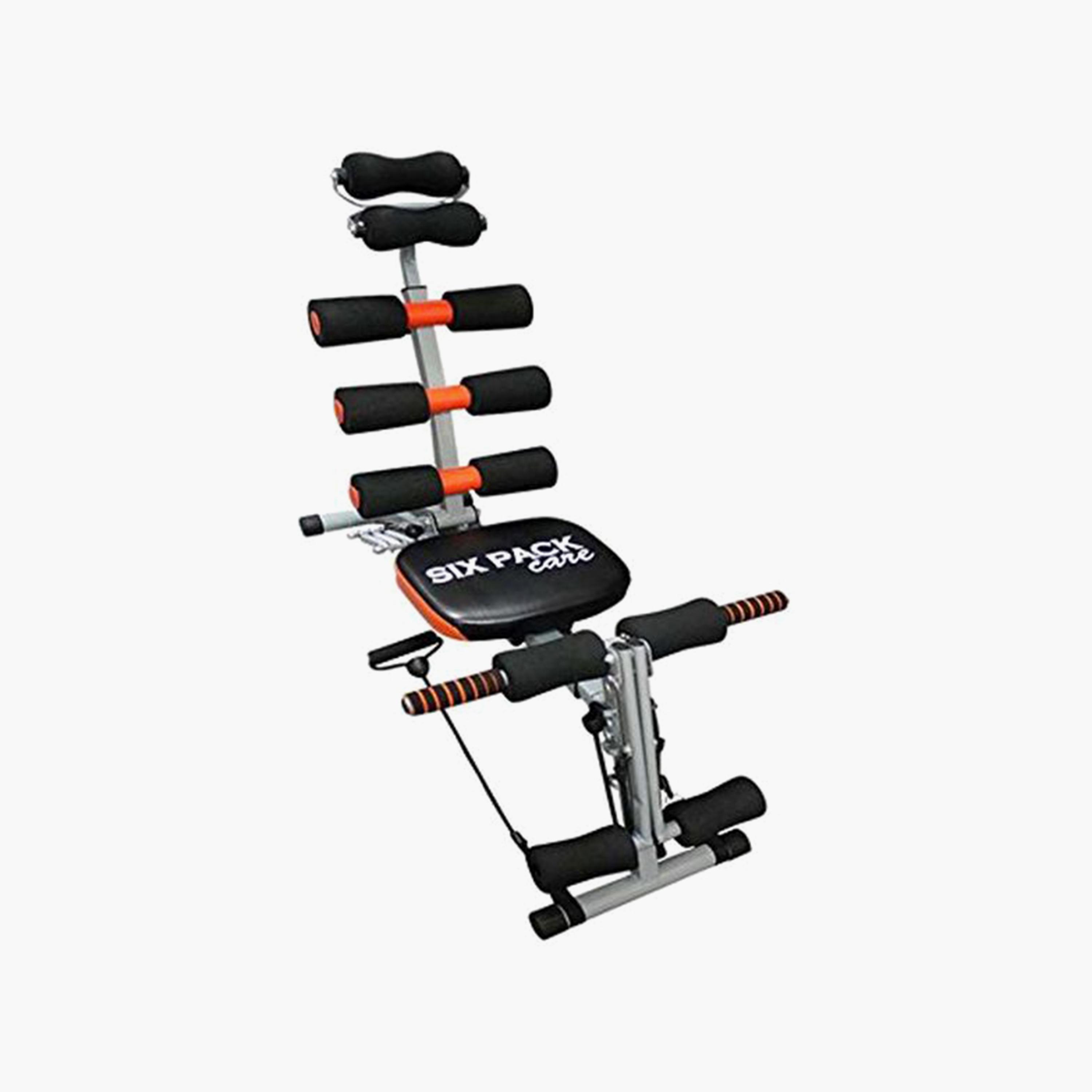 Six Pack Core Pak Sports Integrated Home Machine - Black and Orange-sports-gear-gym-image-3