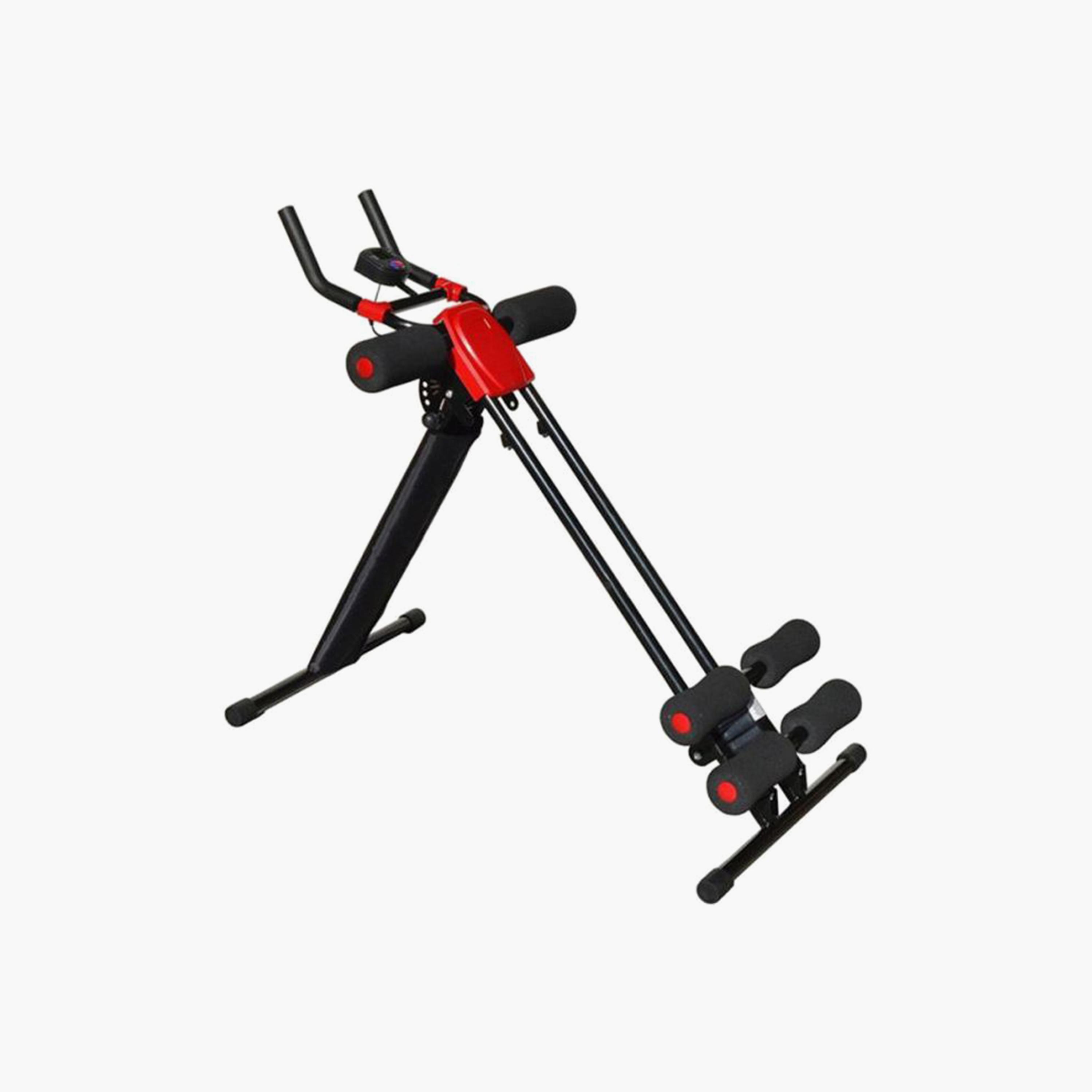 Abdominal Machine, 90 cm - Black and Red-sports-gear-gym-image-1
