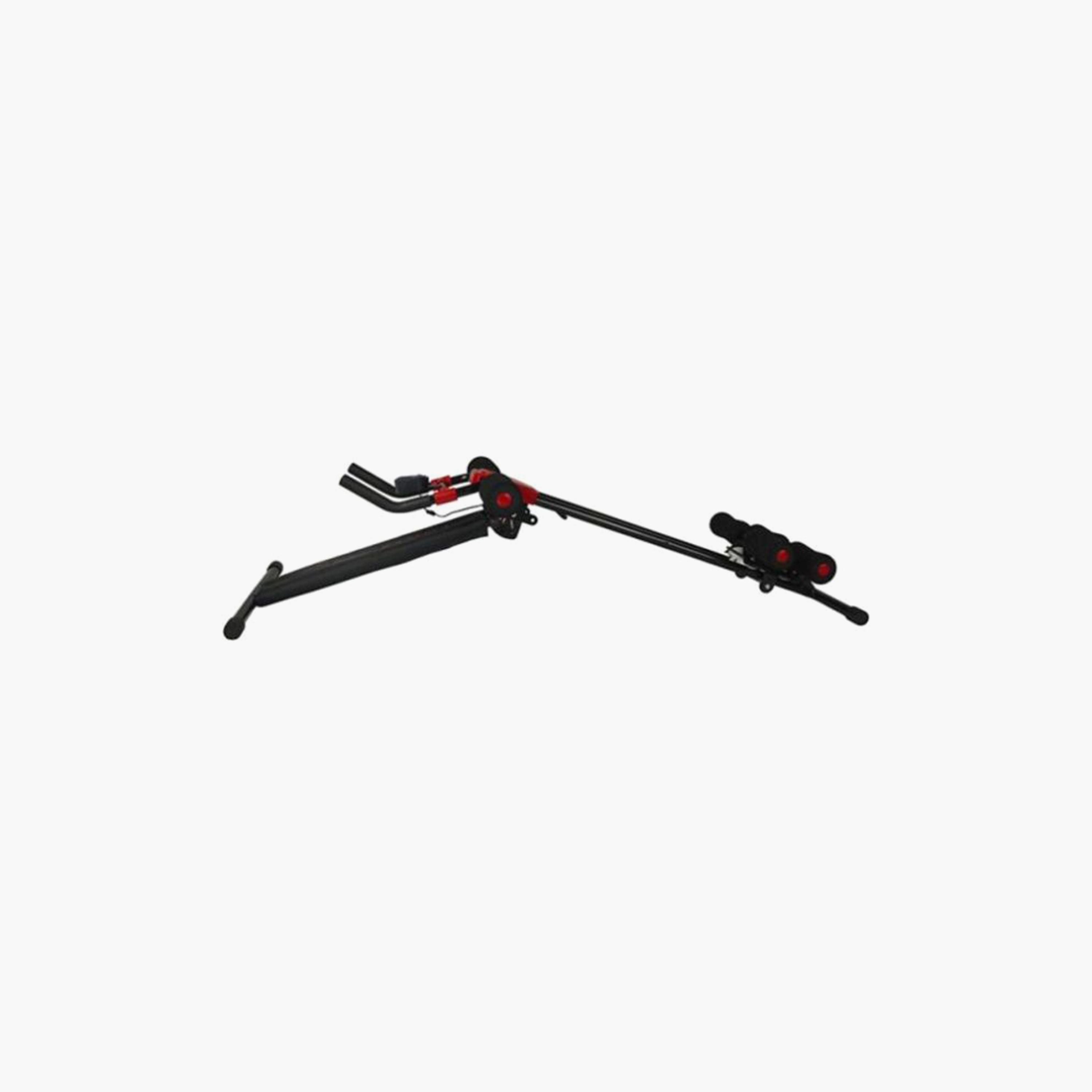 Abdominal Machine, 90 cm - Black and Red-sports-gear-gym-image-4