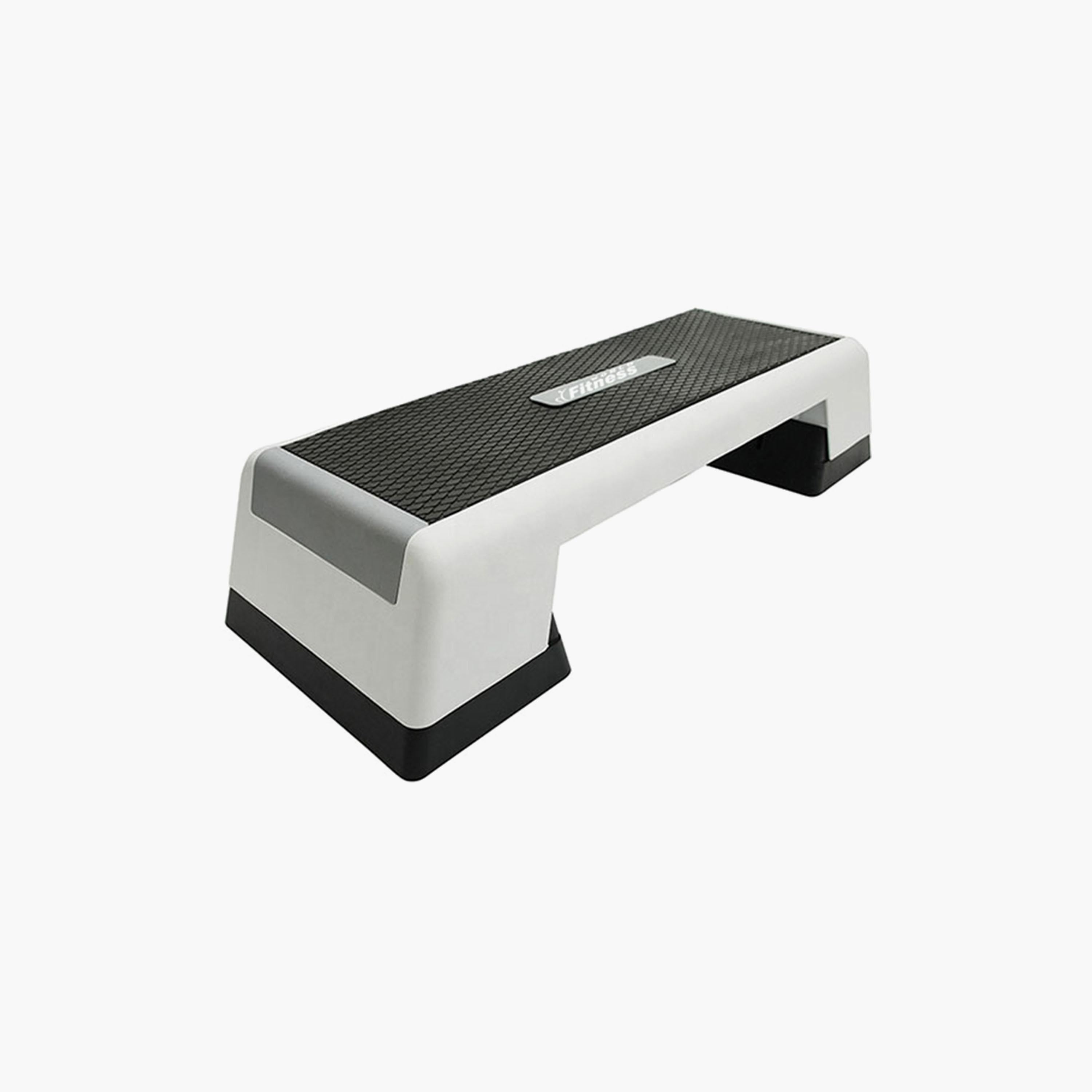 Anti-Slip Exercise Stepper - Black and Grey-sports-gear-gym-image-1