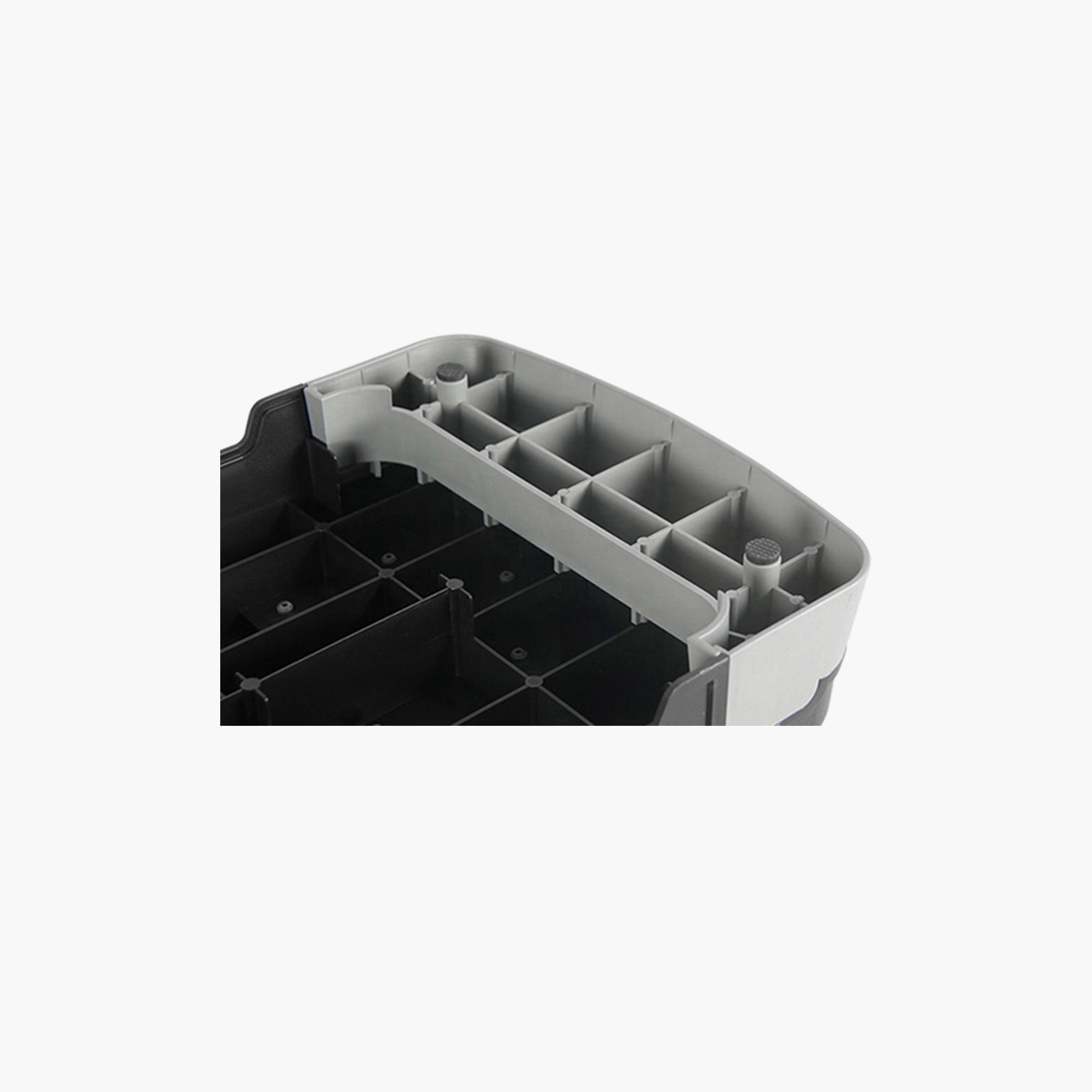 Anti-Slip Exercise Stepper - Black and Grey-sports-gear-gym-image-3