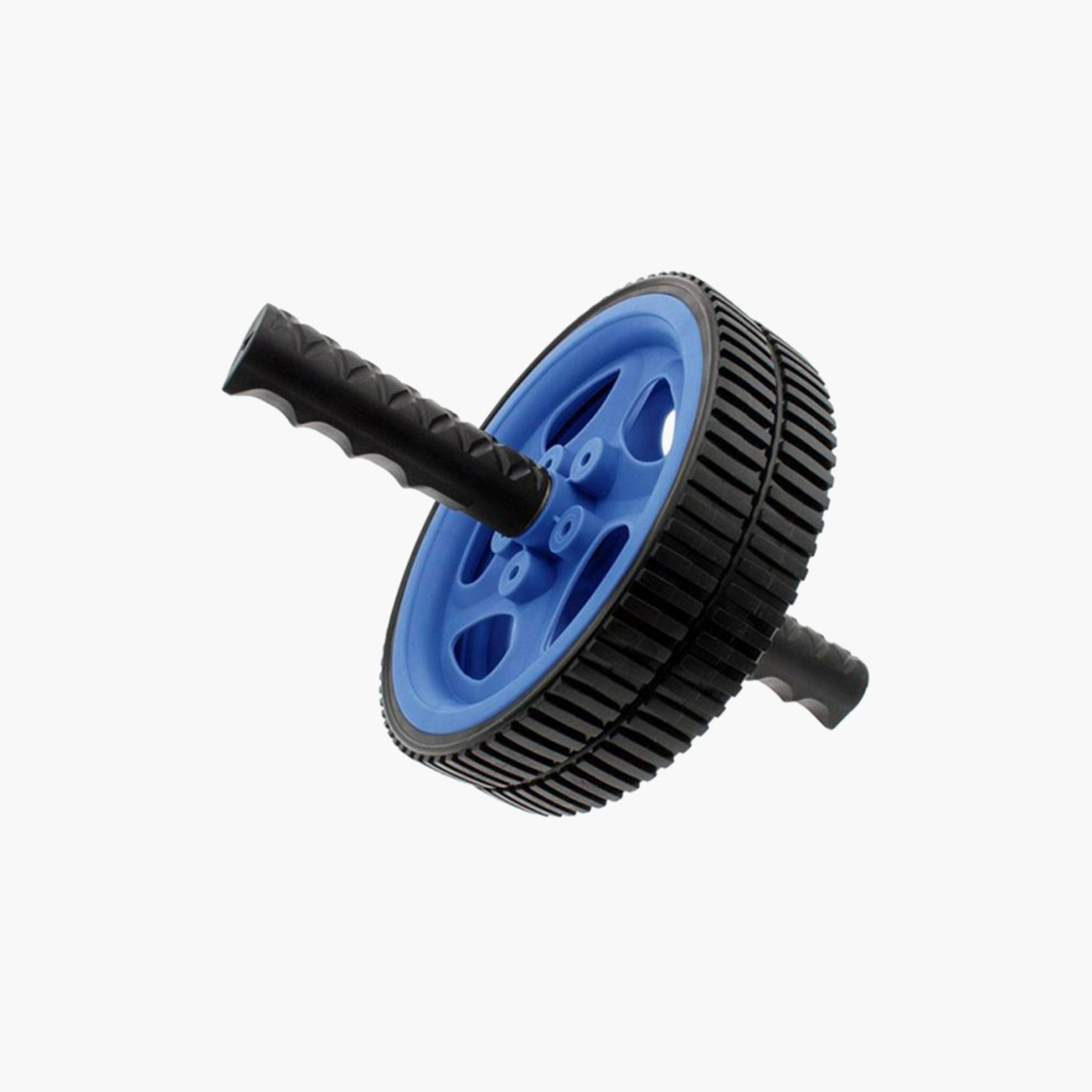 Exercise Wheel - Blue and Black-sports-gear-gym-image-1