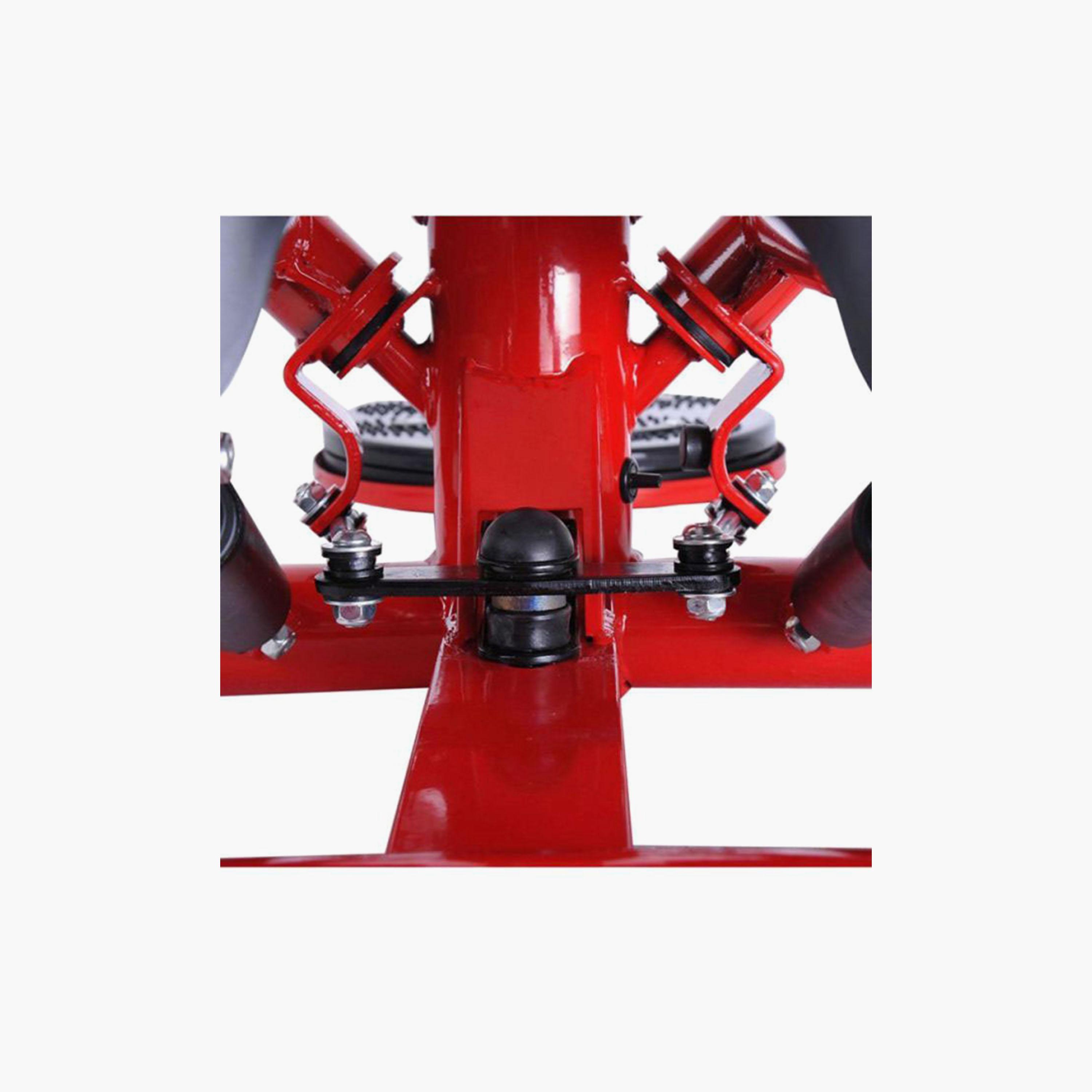 Multi-Functional Workout Machine - Red and Black-sports-gear-gym-image-4