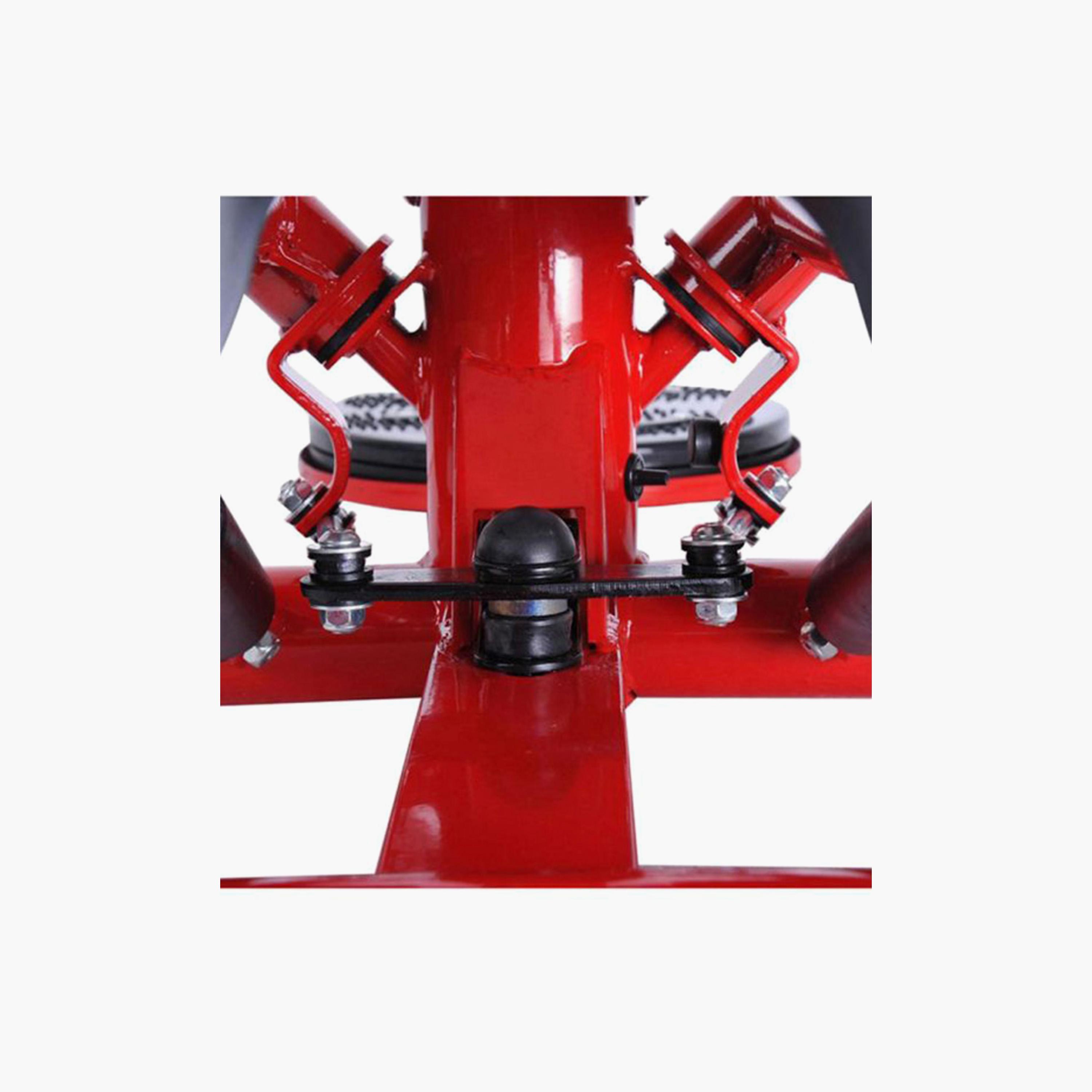 Multi-Functional Exercise Machine, 139.7 x 119.4 x 211 cm - Red and Black-sports-gear-gym-image-2