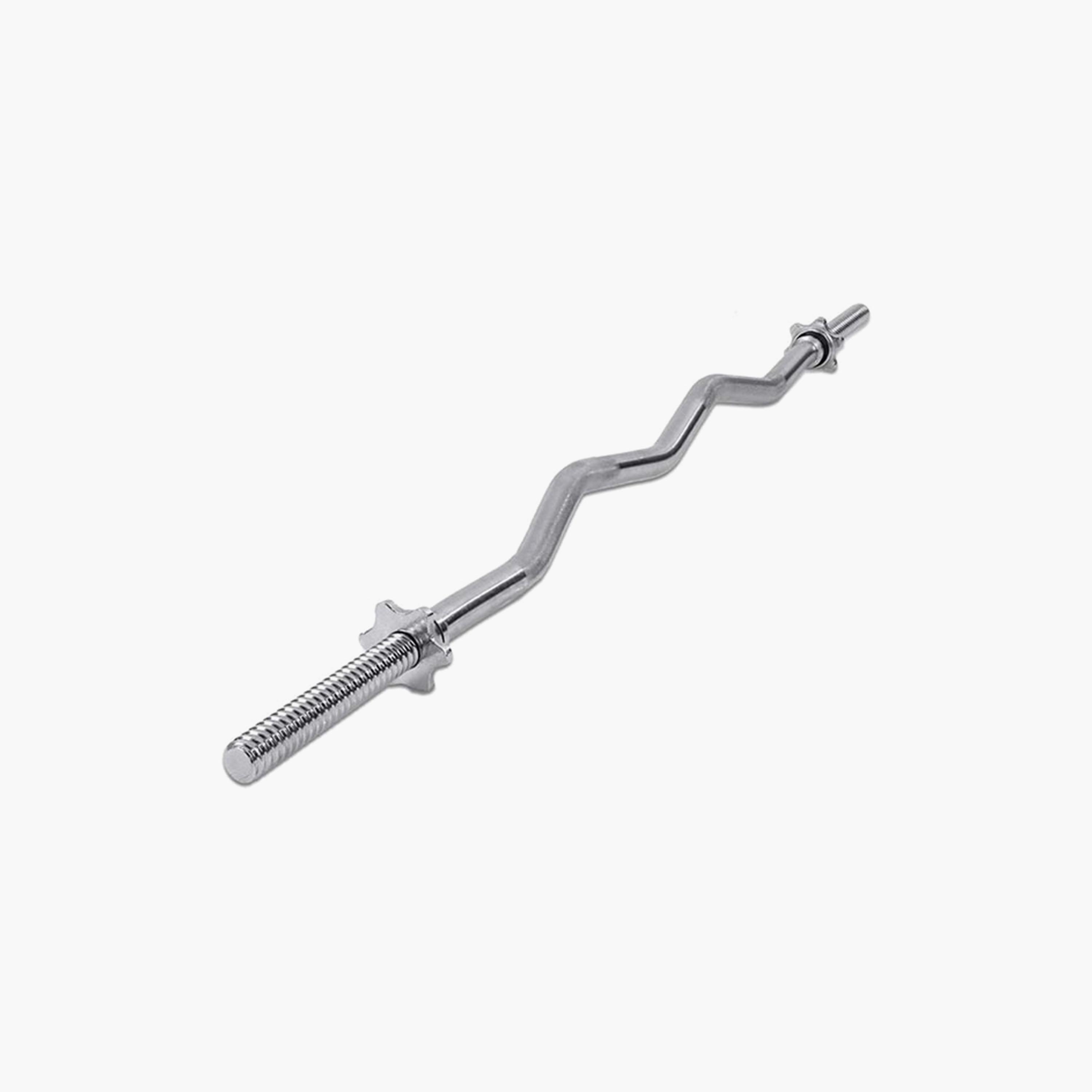 Training Bar - Silver-sports-gear-gym-image-1