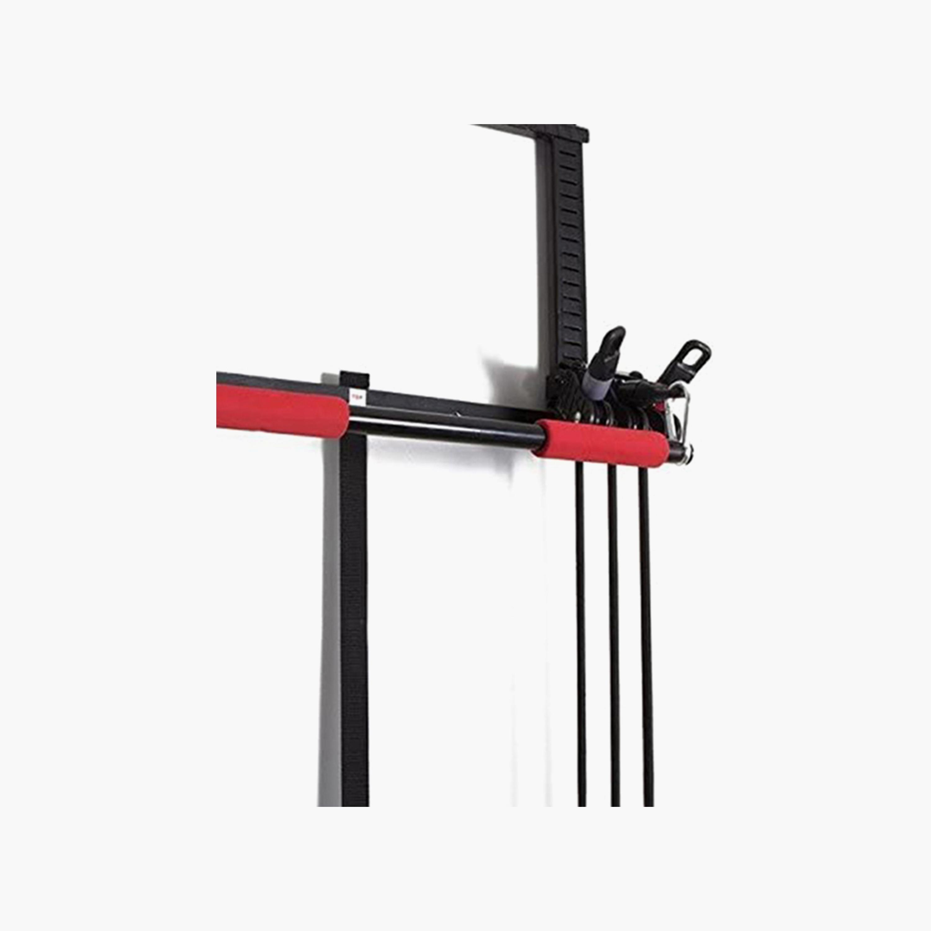 Full Body Exercise Tower Set, 6-Piece - Black and Red-sports-gear-gym-image-3