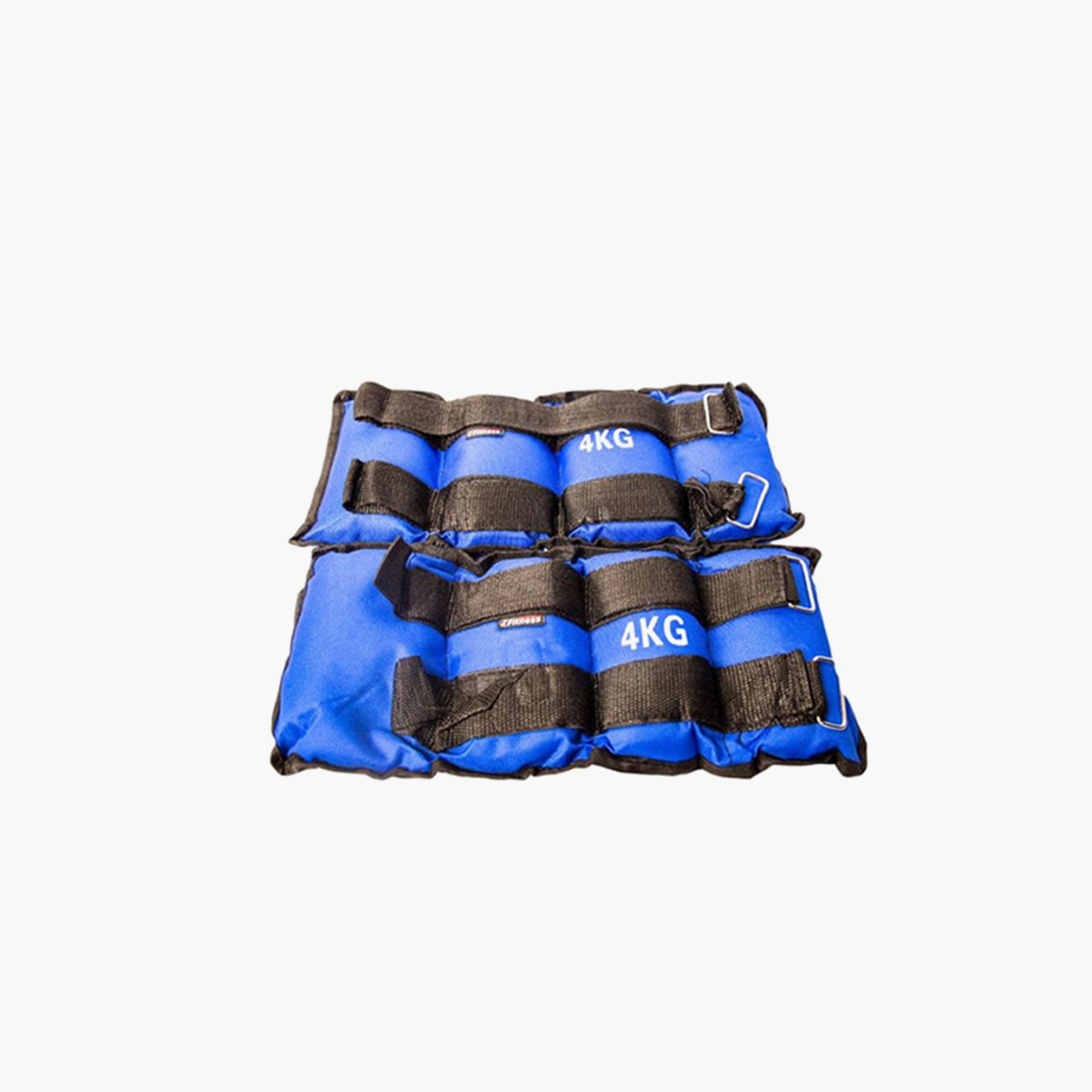 Bag of Sand Weight, 4 Kg, 2 Pieces - Blue and Black-sports-gear-gym-image-2