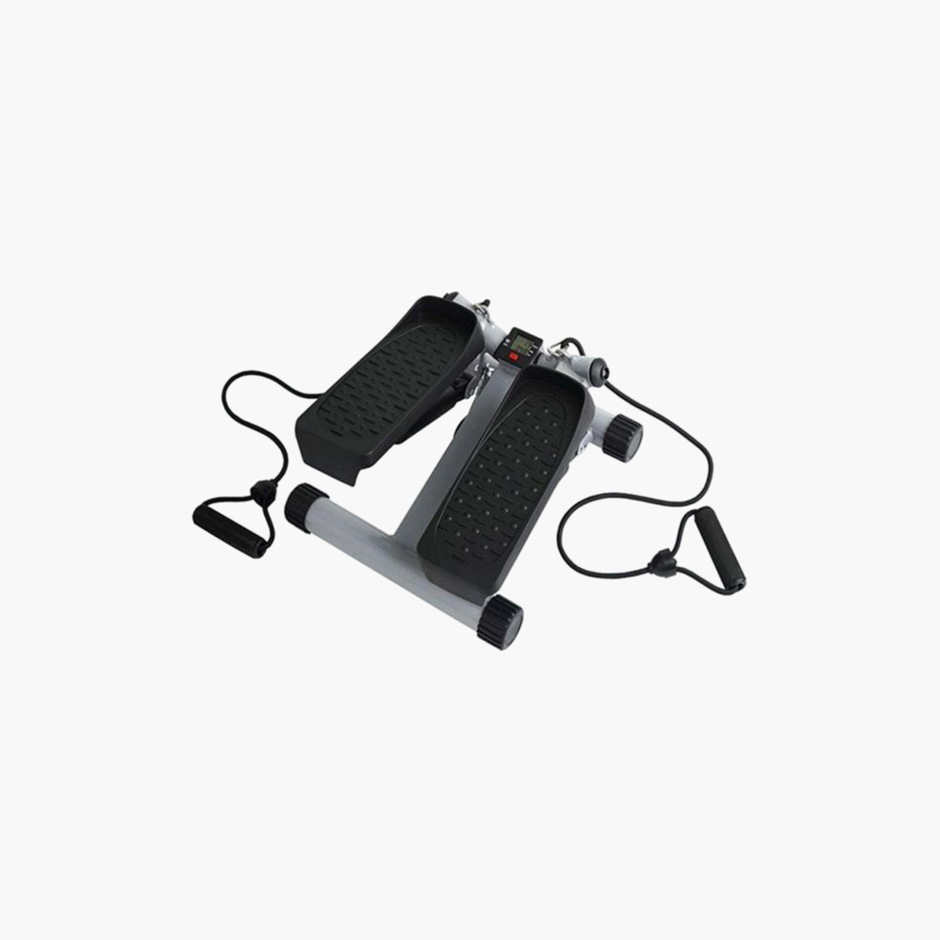 Stepper Twister Device With Hand Rope - Black and Grey-sports-gear-gym-image-2