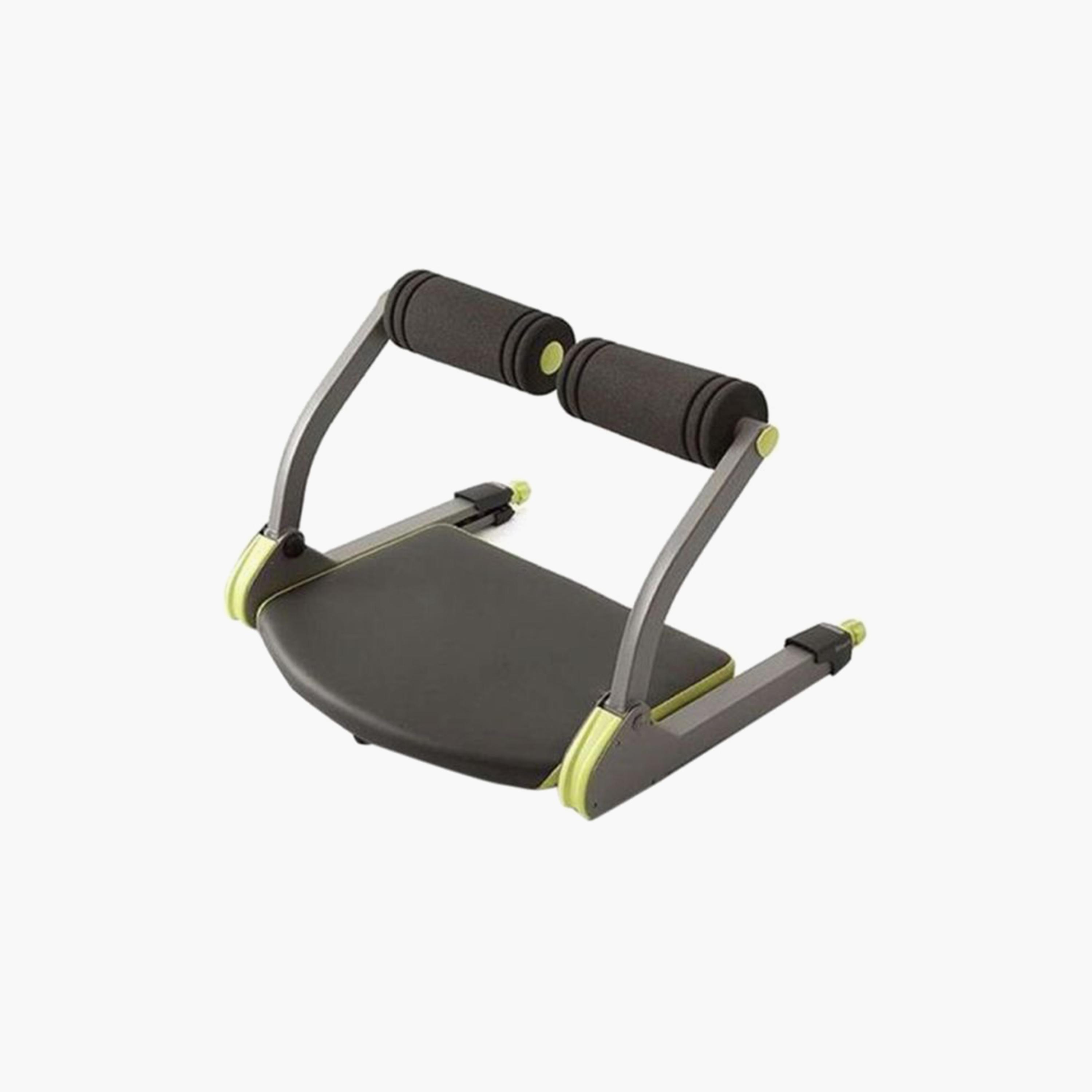 Abdominal Muscles Exerciser - Black and Green-sports-gear-gym-image-1
