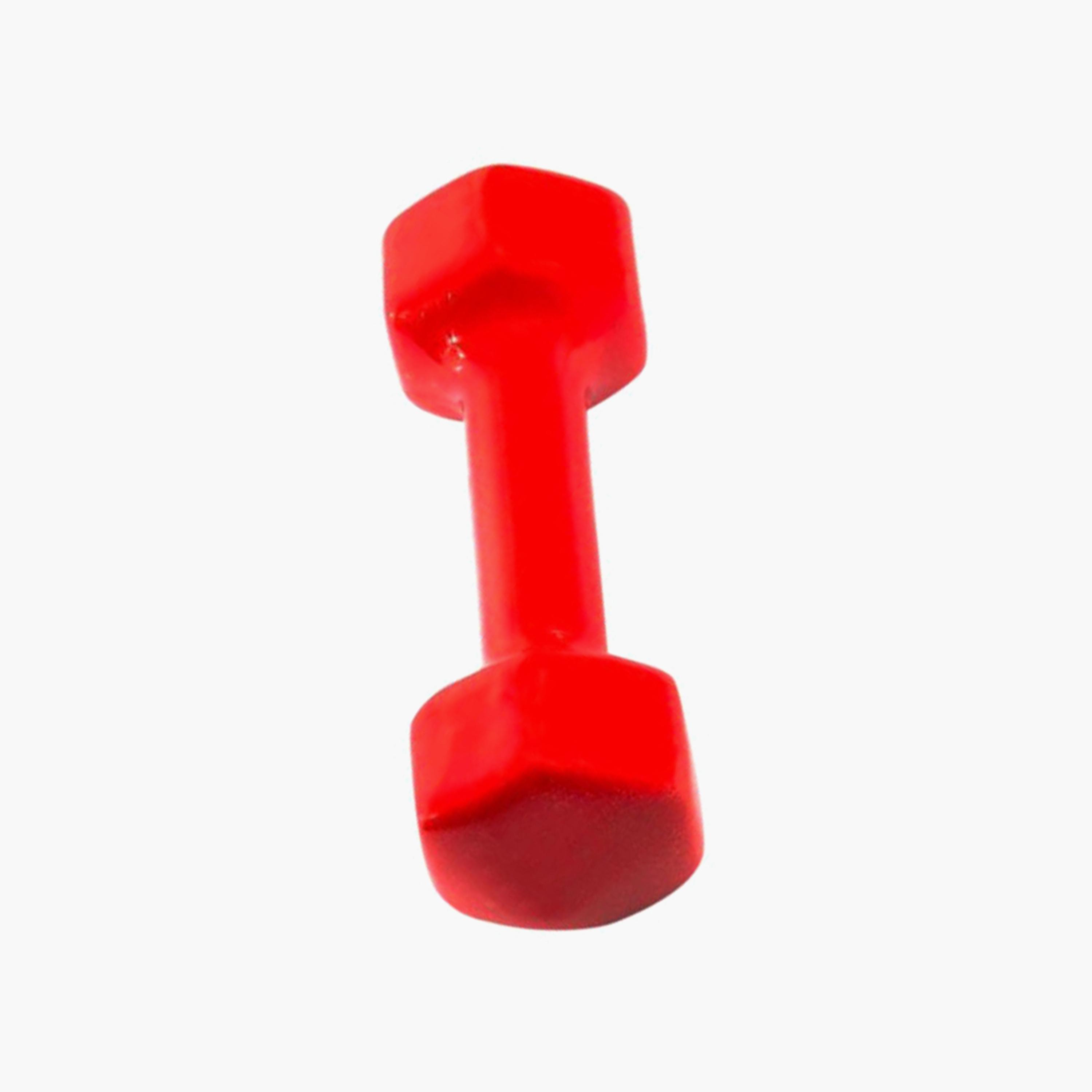 Training Dumbbell, 6 Kg - Red-sports-gear-gym-image-2