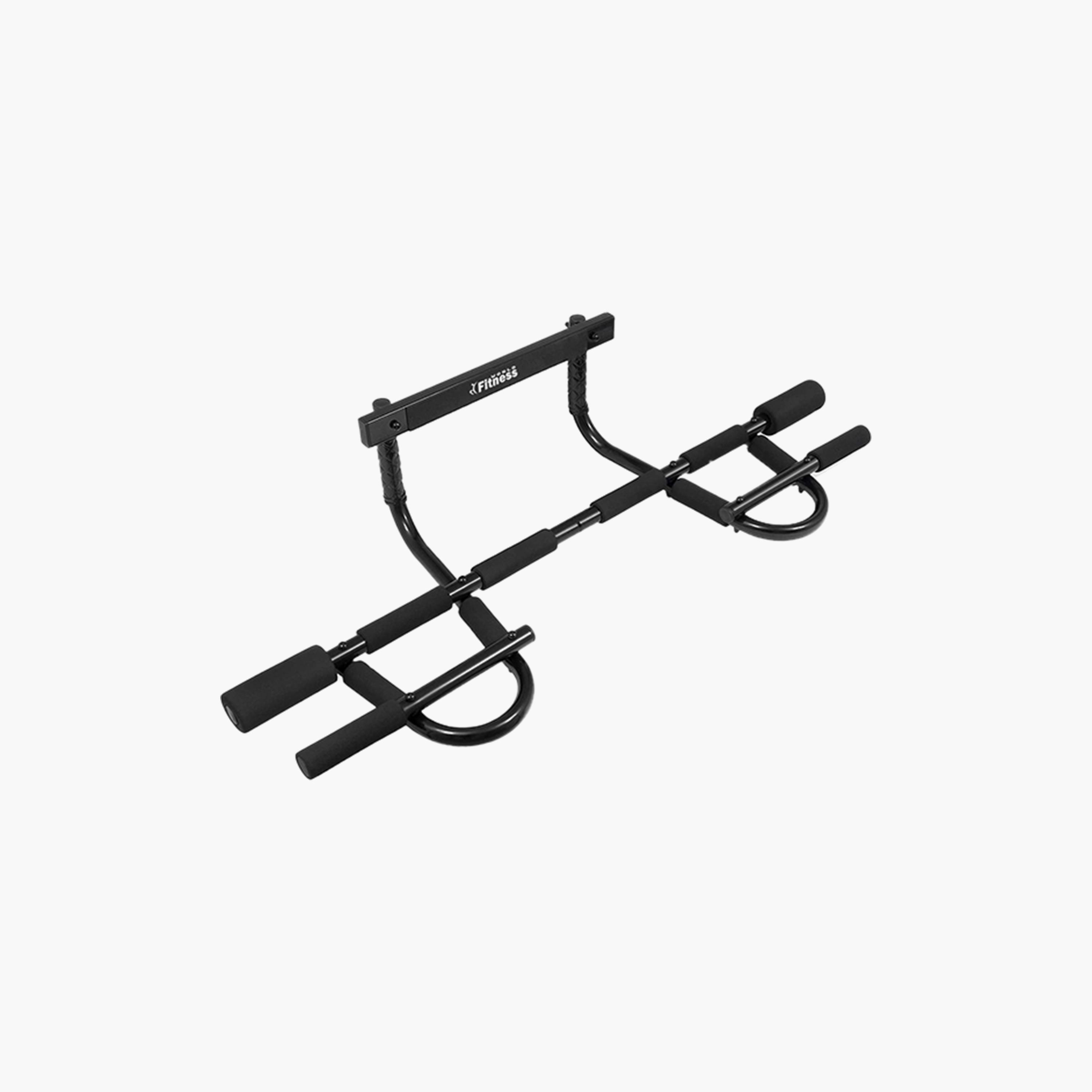 Hand Grip Pull-Up Bar - Black-sports-gear-gym-image-1