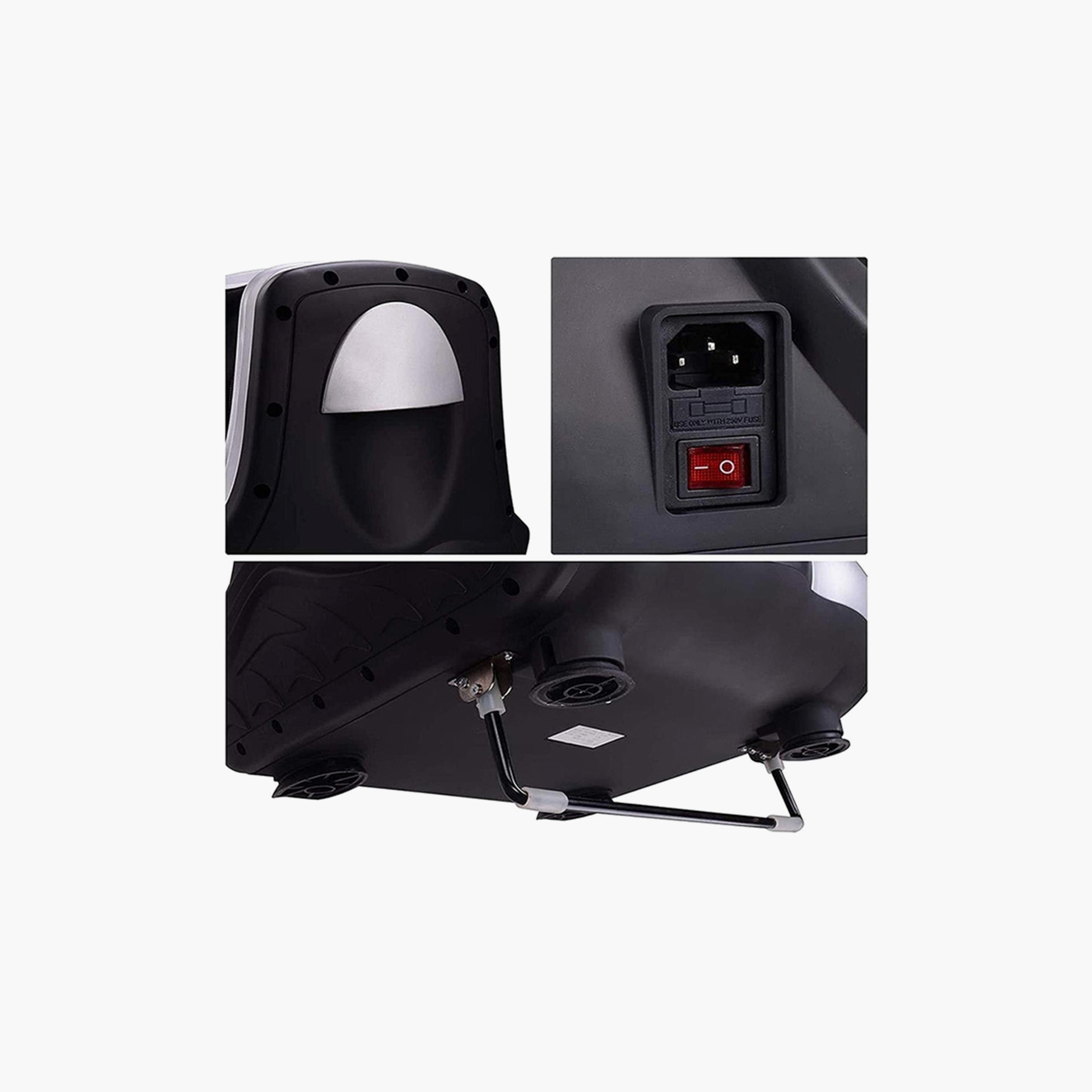 Electric Foot Massager - Silver and Black-sports-gear-gym-image-4