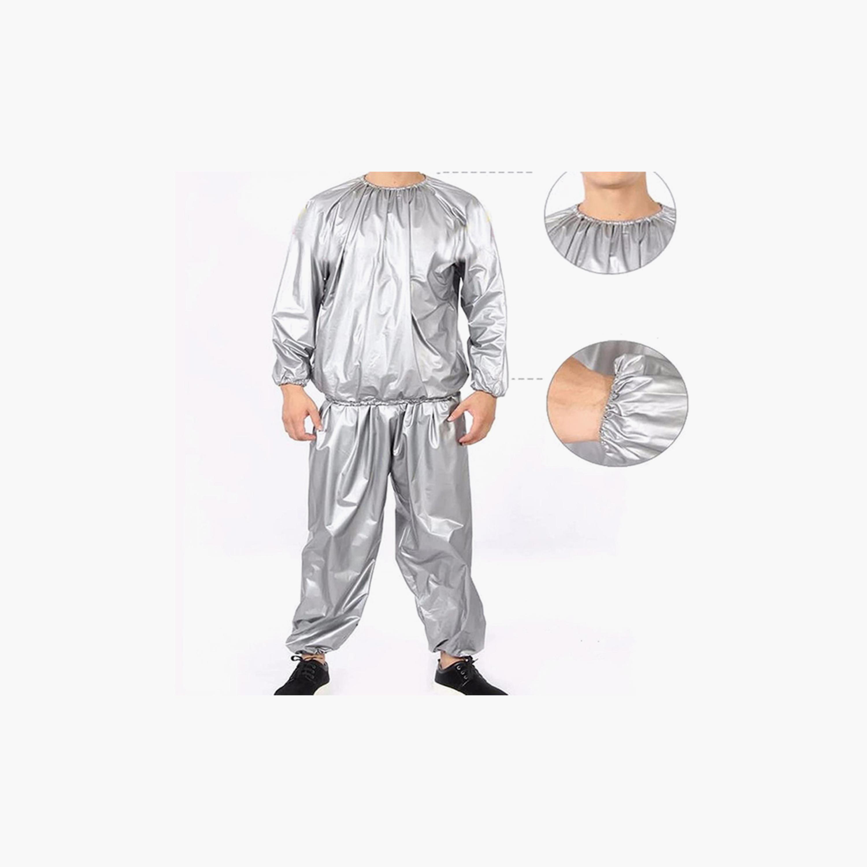 The World Sauna Suit, L - Silver-sports-gear-supports-image-2