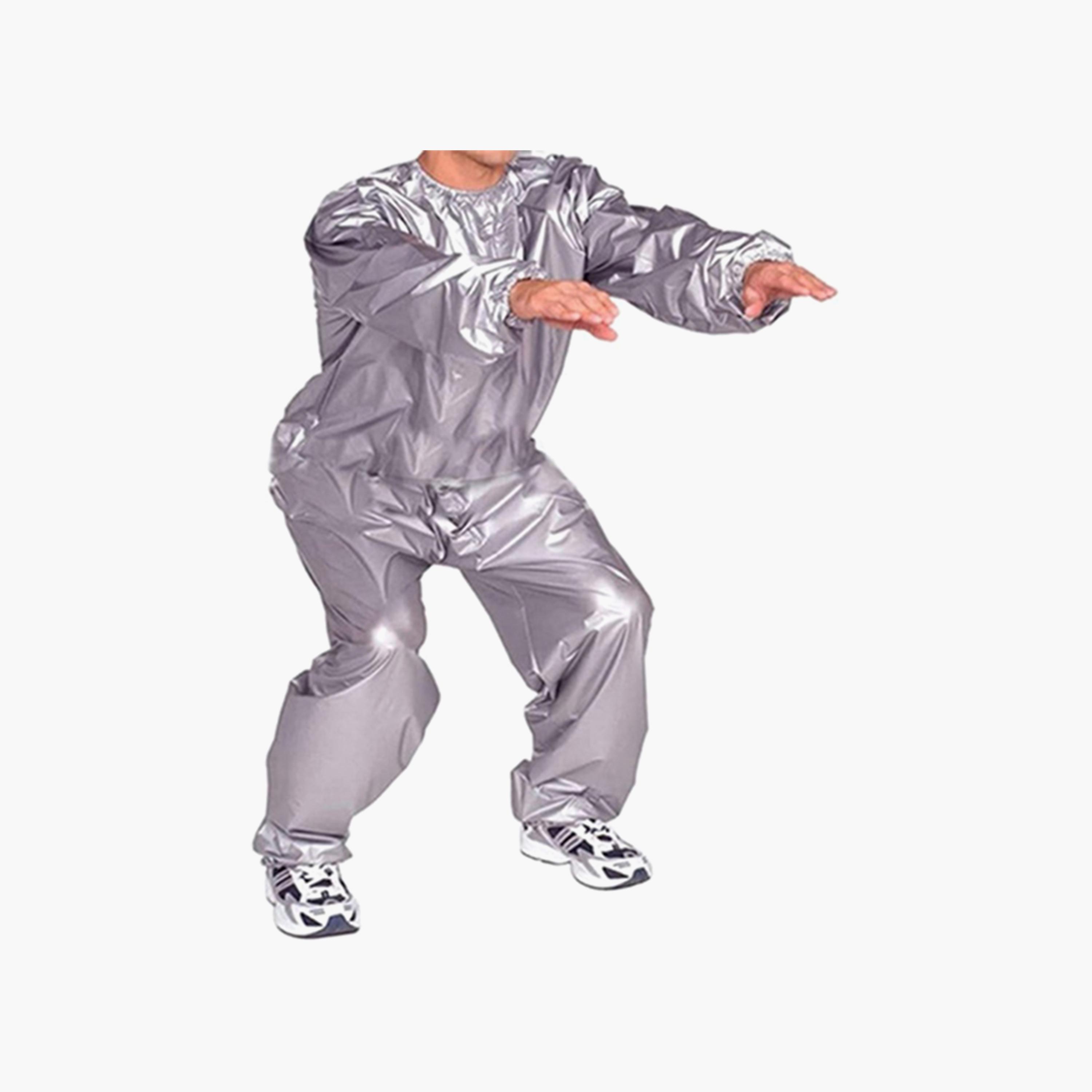The World Sauna Suit, L - Silver-sports-gear-supports-image-4