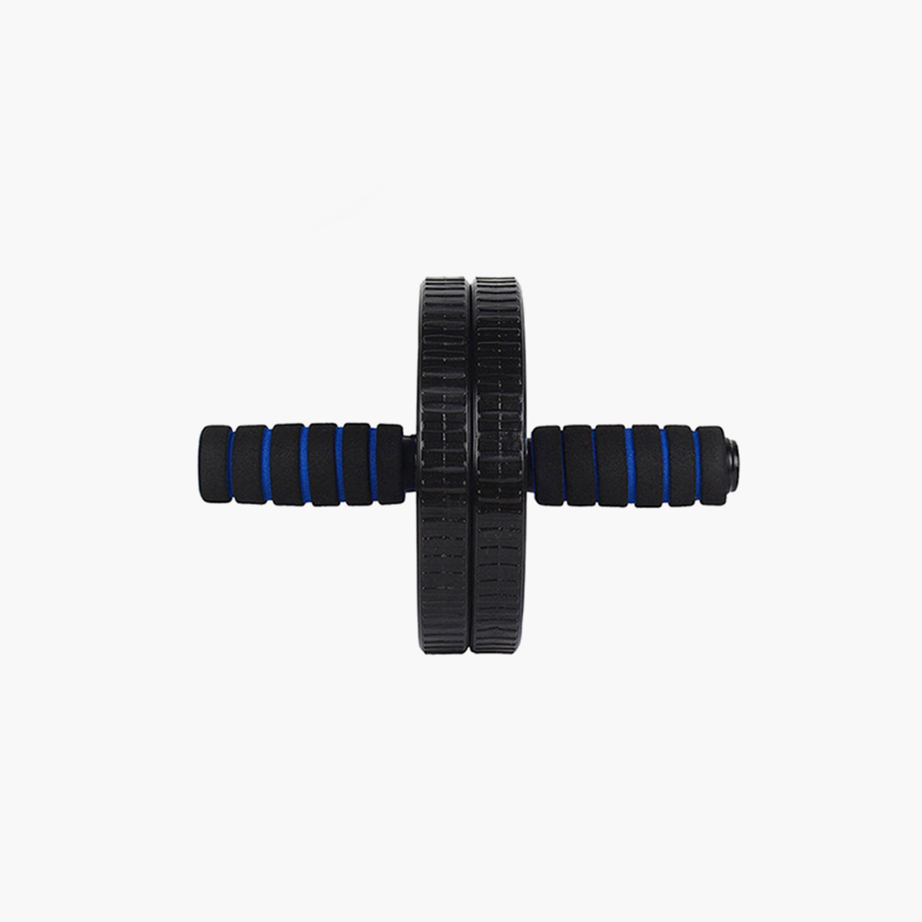 Exercise Wheel For Arms and Chest - Blue and Black-sports-gear-gym-image-2