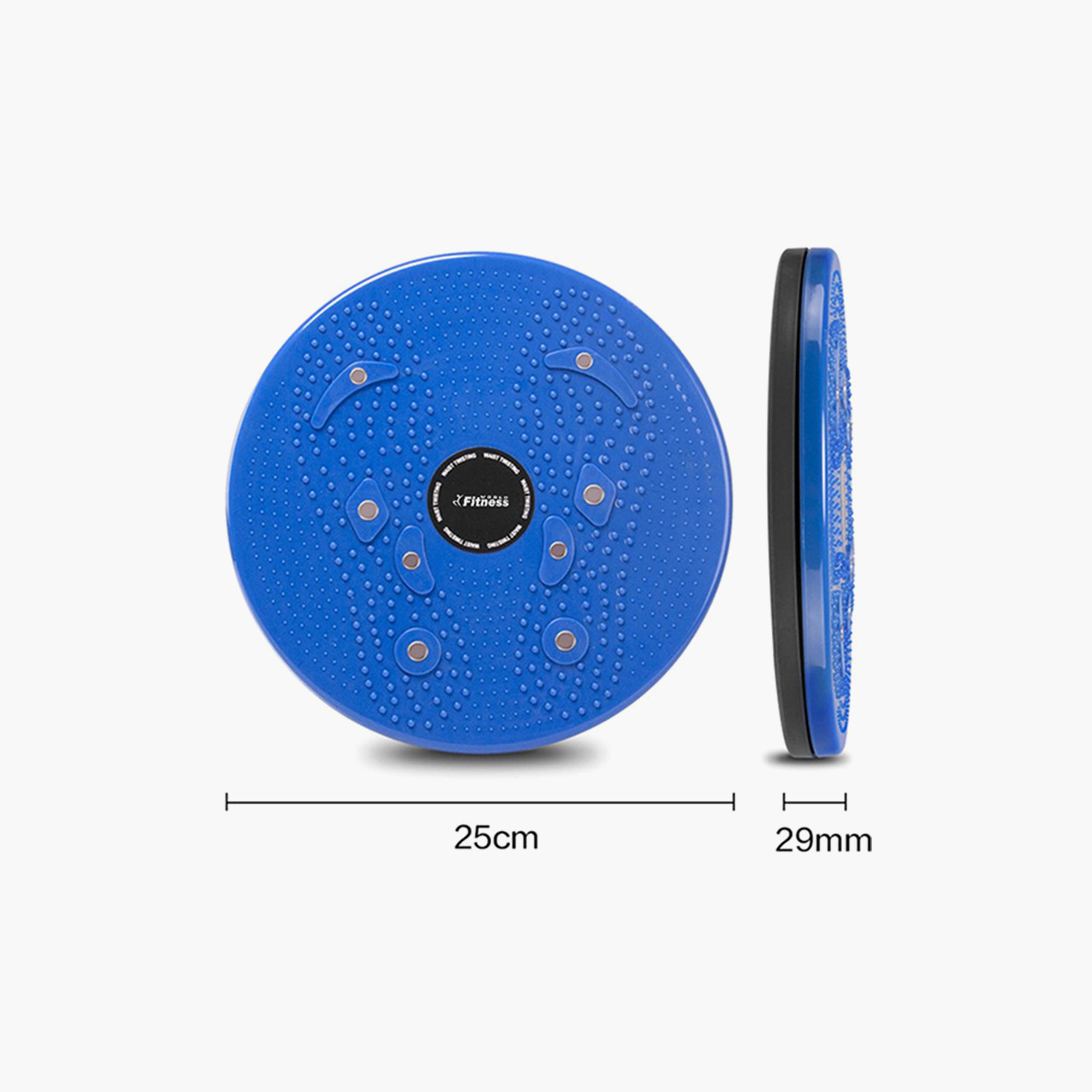 Waist Twisting Disc - Blue-sports-gear-gym-image-2