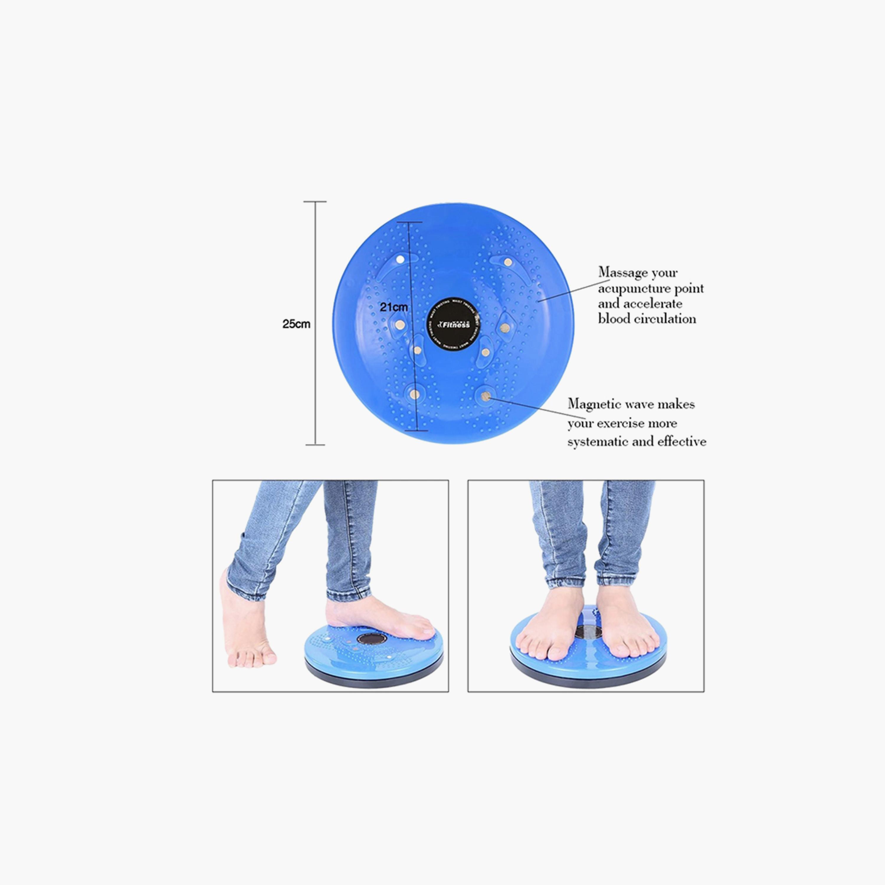 Swivel Disc For Slimming And Waist Elasticity - Blue-sports-gear-gym-image-4