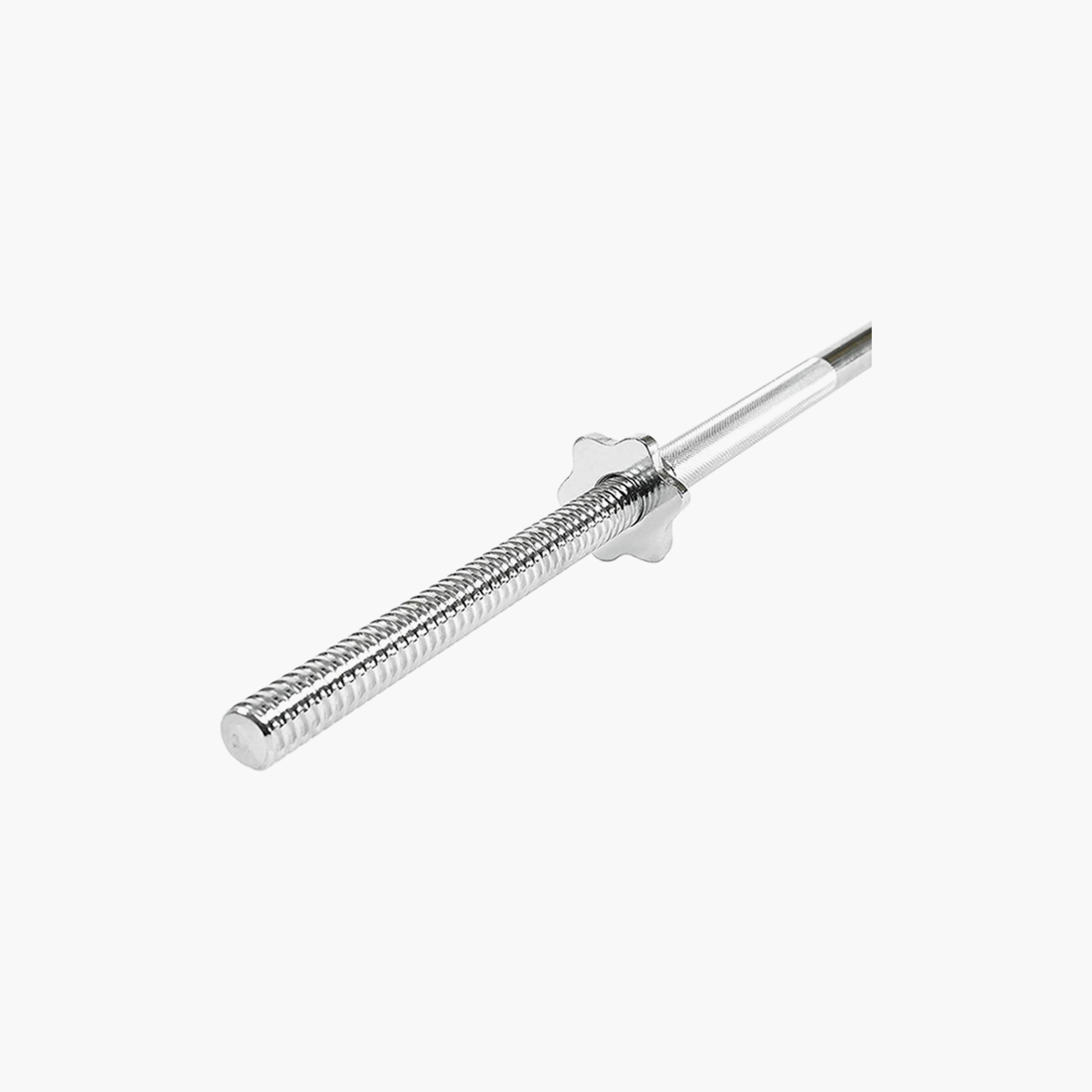 Olympic Training Bar, 92 cm - Silver and Black-sports-gear-gym-image-4