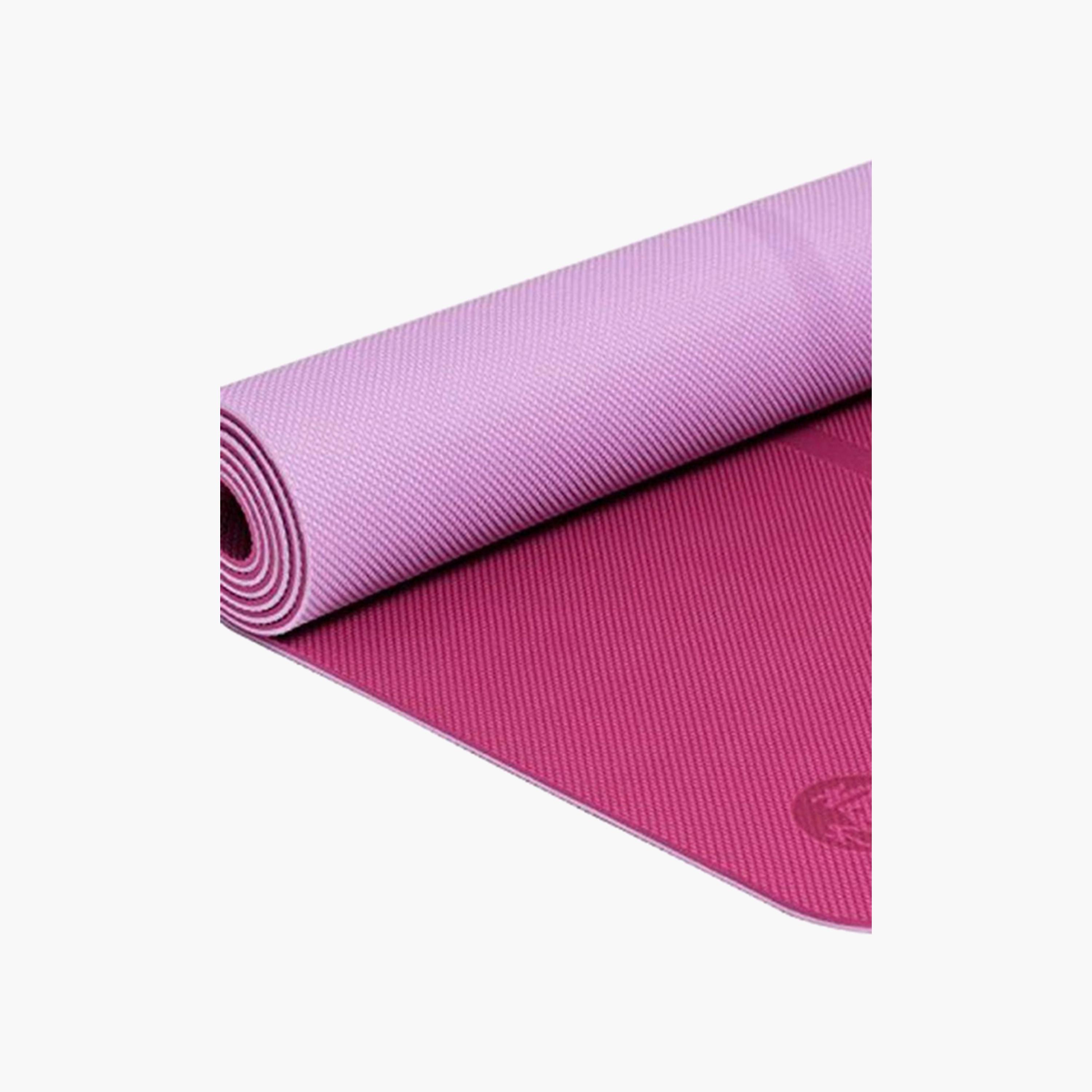 Anti-Slip Yoga Mat With Carry Strap, 175 x 65 cm - Pink-sports-gear-gym-image-3