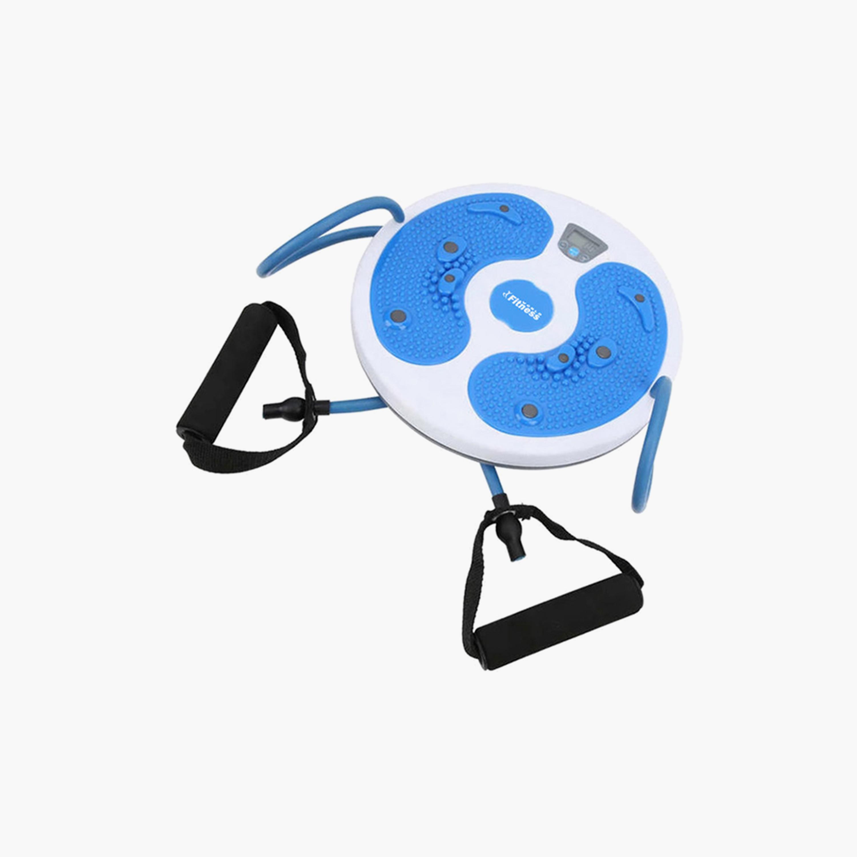Magnetic Figure Twister With Rope - Blue and White-sports-gear-gym-image-1