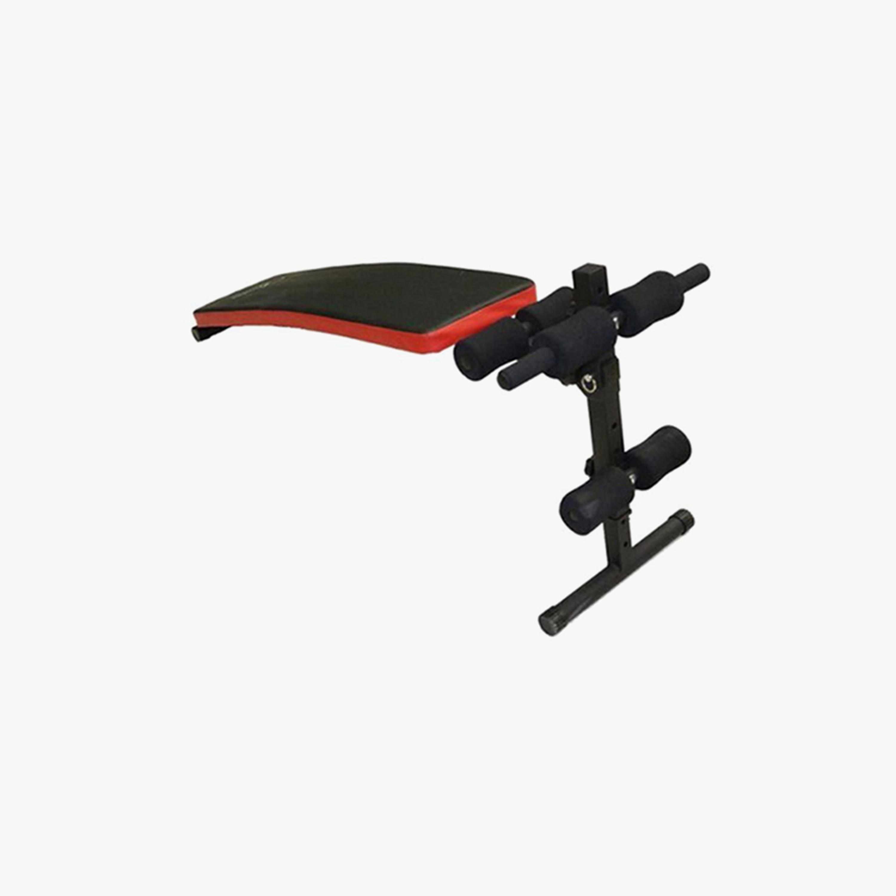 Abs Exercise Bench, 120 cm - Black and Red-sports-gear-gym-image-2