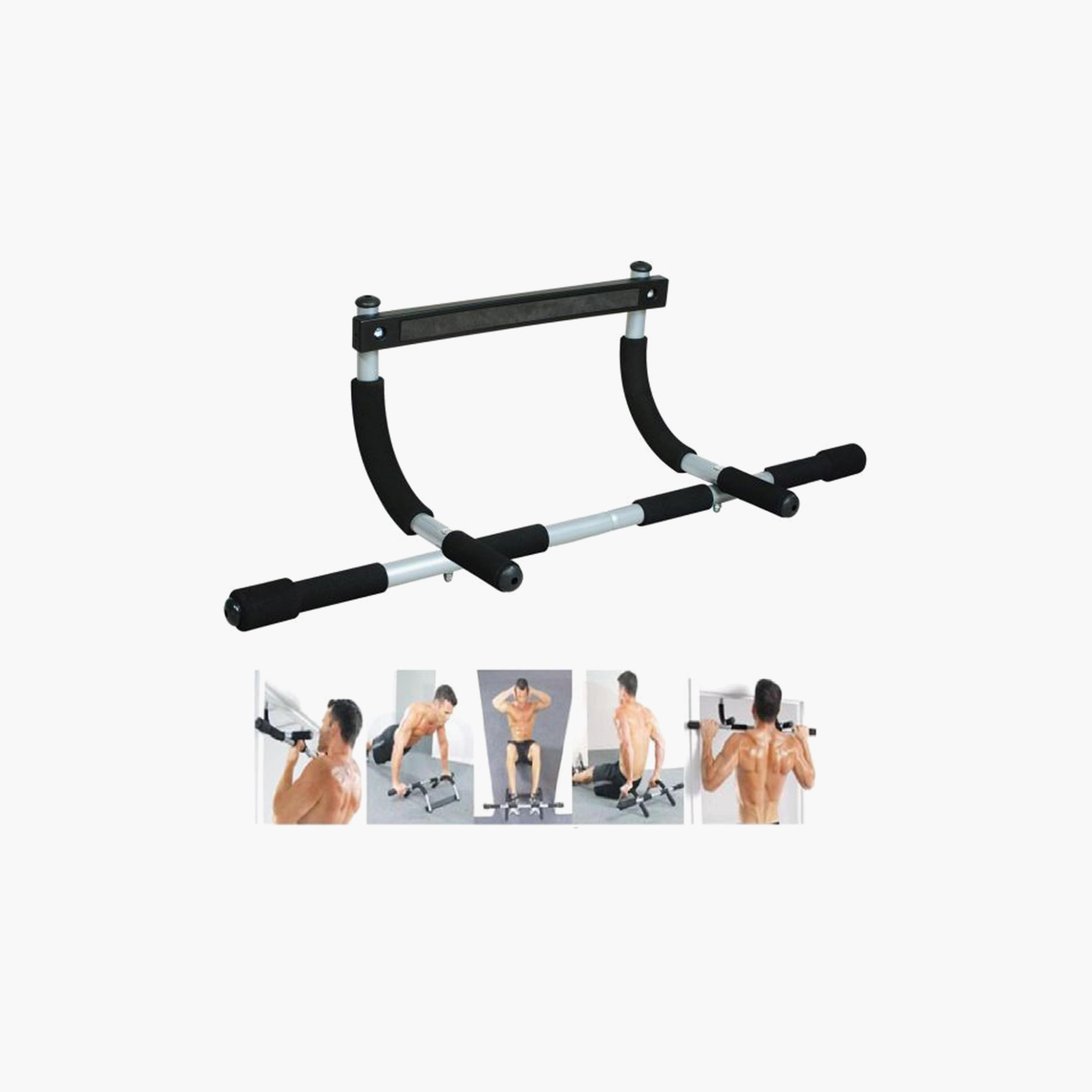 Upper Biceps Rod - Black-sports-gear-gym-image-2