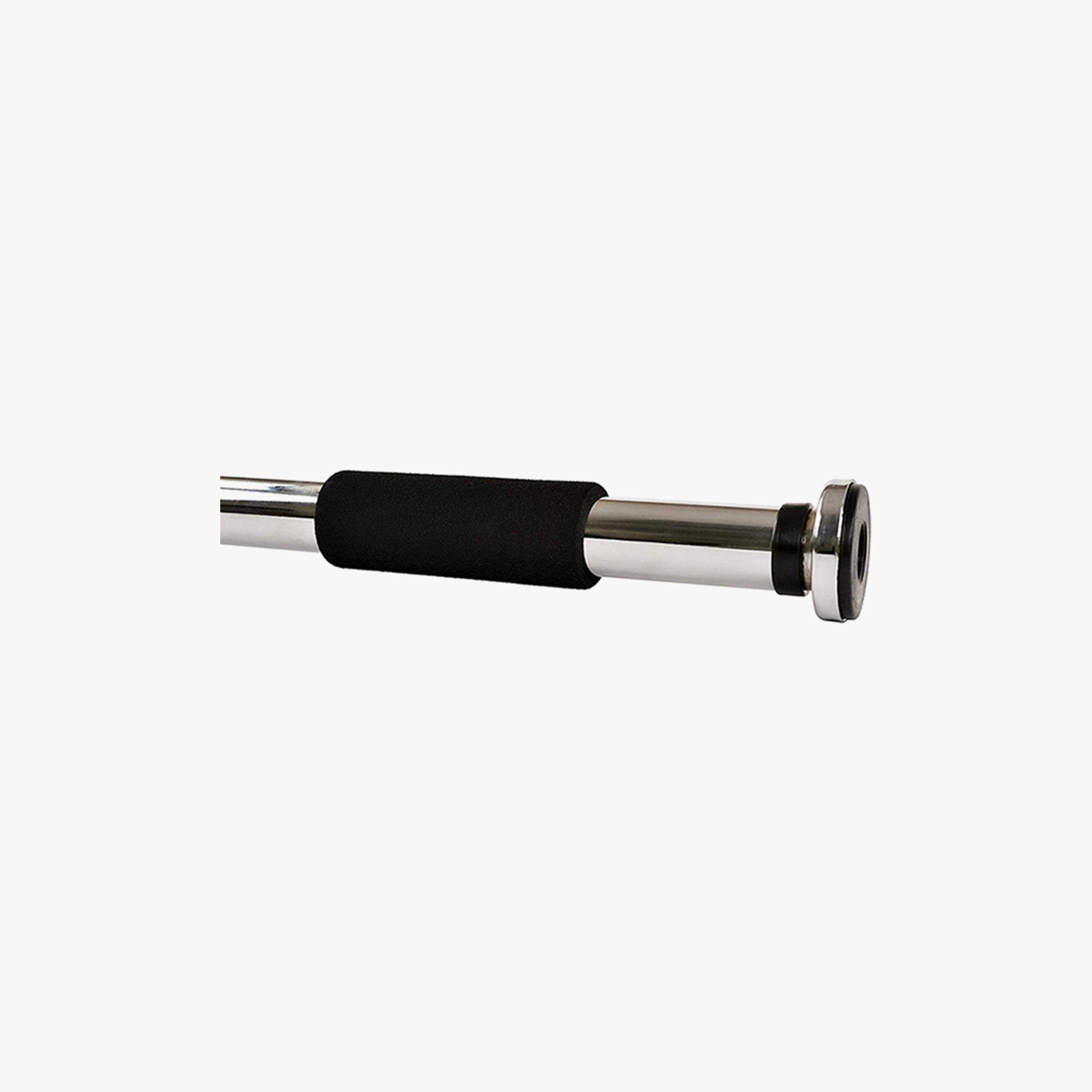 Iron Pull-Up Bar - Silver and Black-sports-gear-gym-image-4