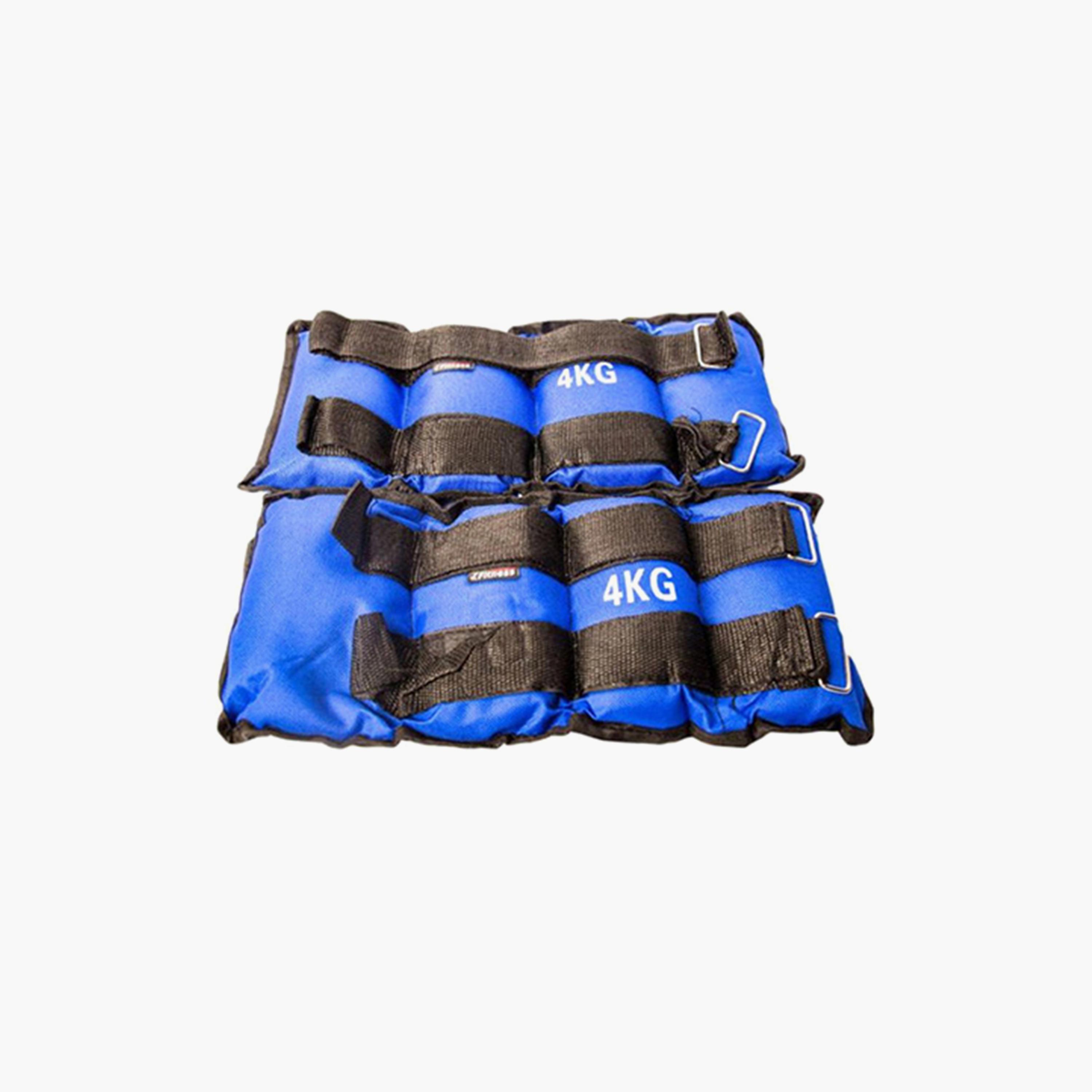Arm and Feet Sandbag, 4 Kg, Blue and Black-sports-gear-gym-image-2