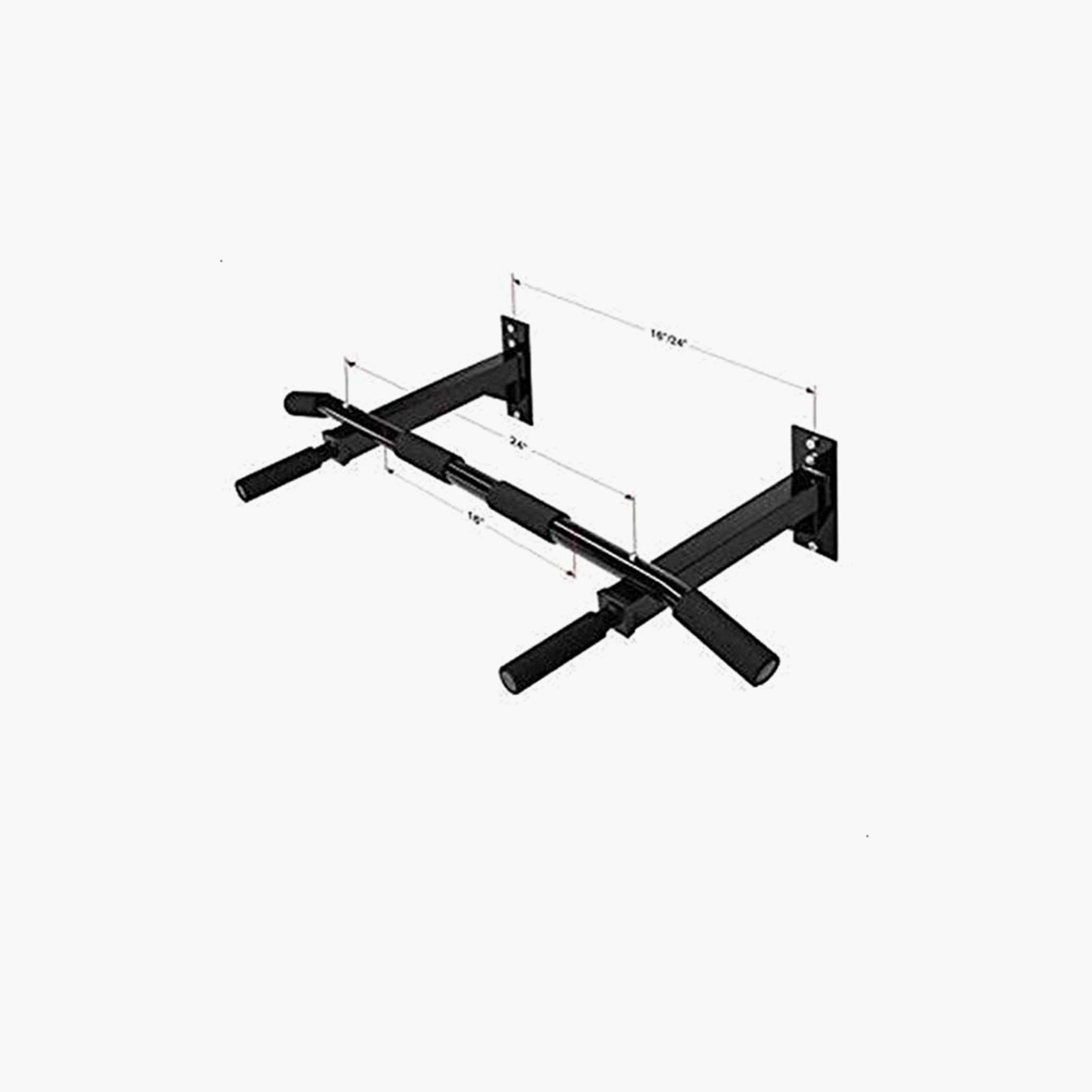 Pull-Up Bar - Black-sports-gear-gym-image-3