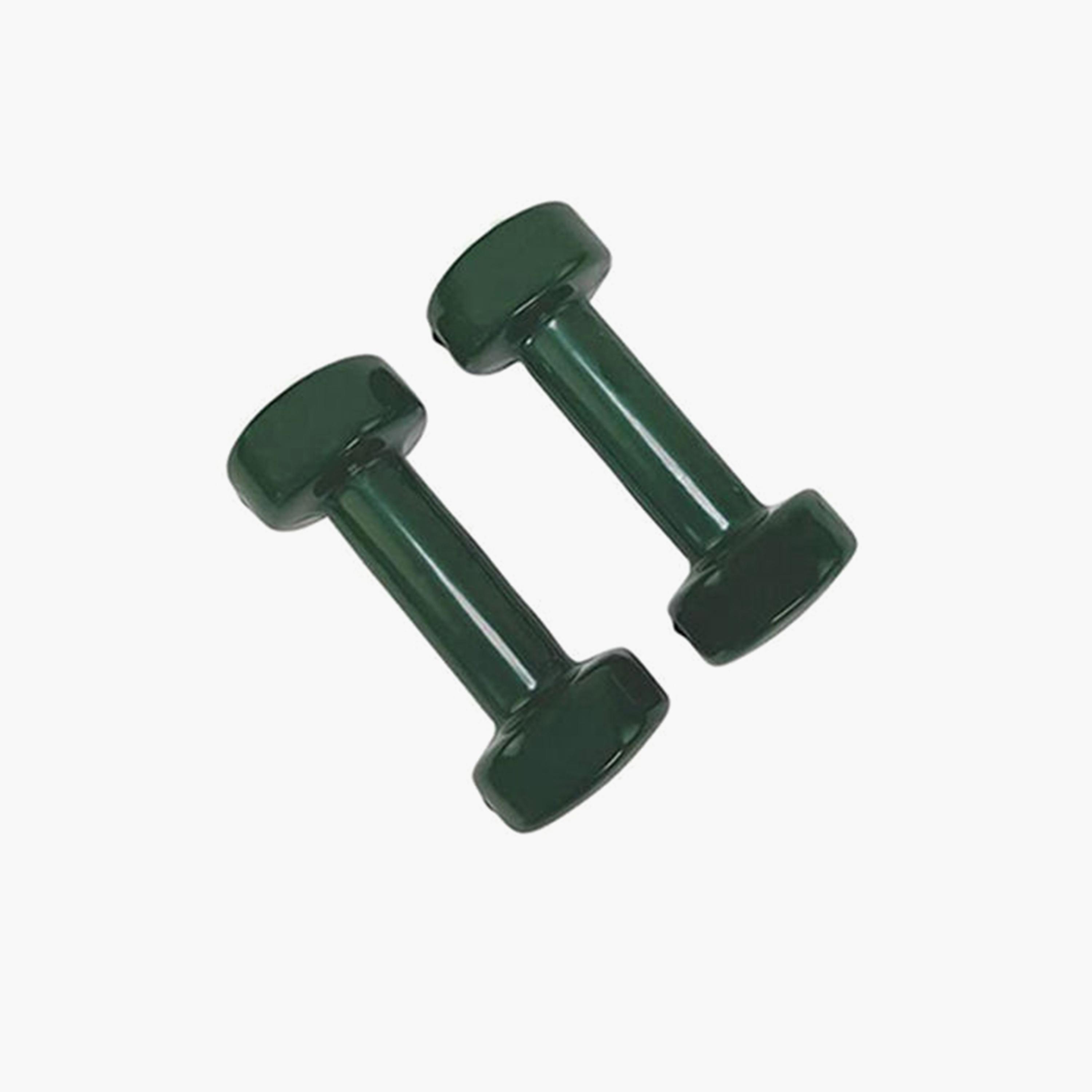 Set of 6 Weight Lifting Dumbbells, 10 Kg - Multicolour -sports-gear-gym-image-2