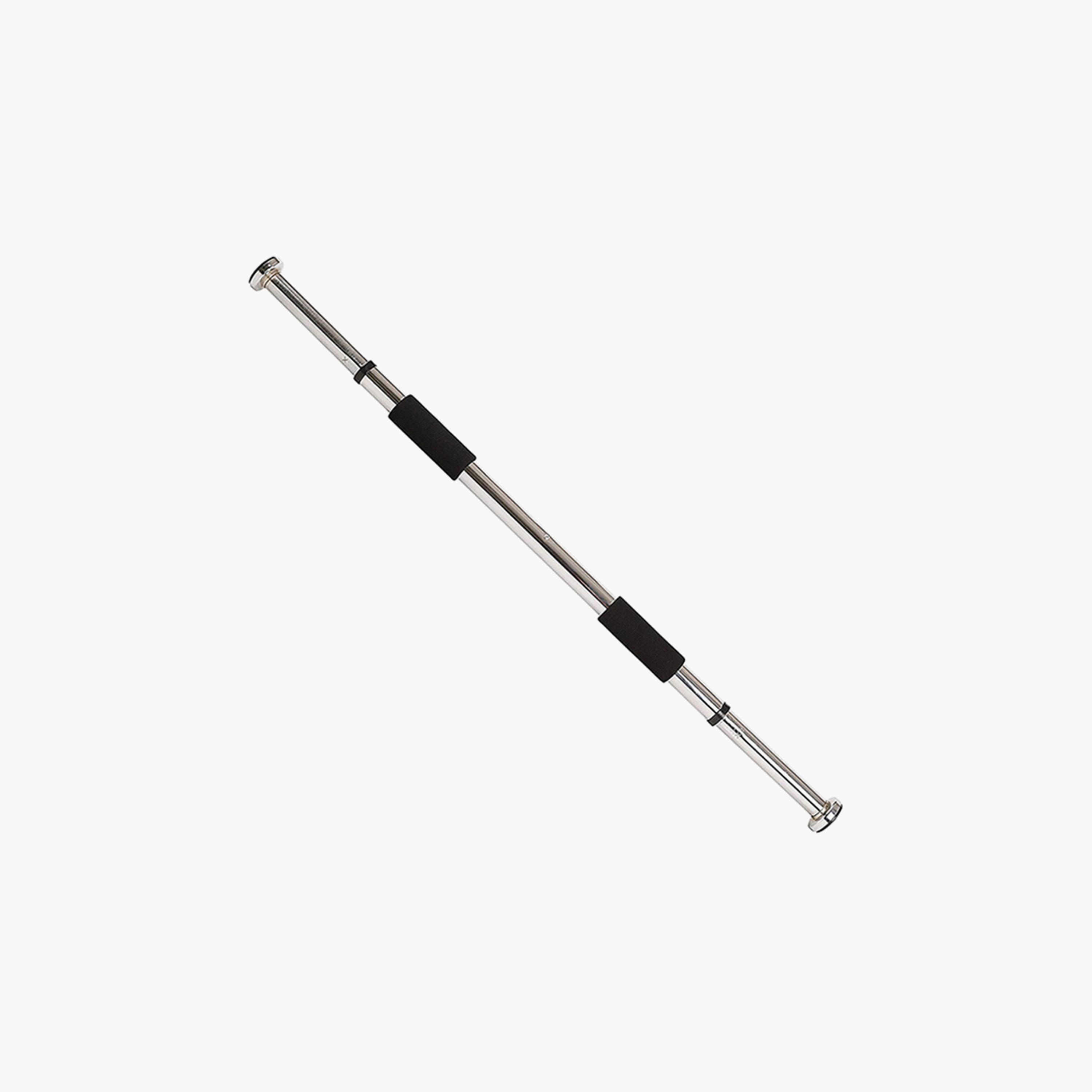 Fitness Pull Up Bar - Silver and Black-sports-gear-gym-image-3