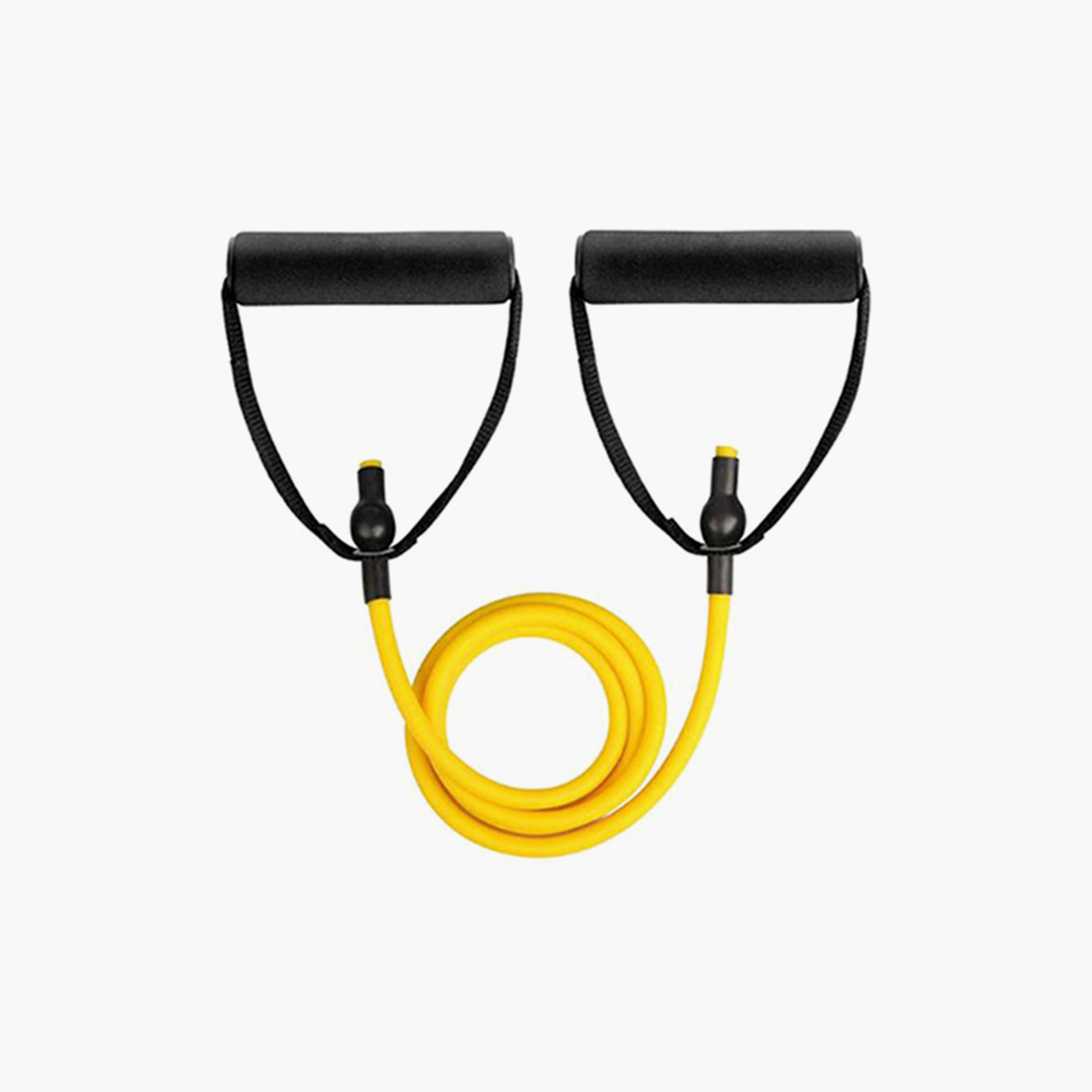 Rope Resistance Exercise Band, 1.2 Meter - Yellow-sports-gear-gym-image-3