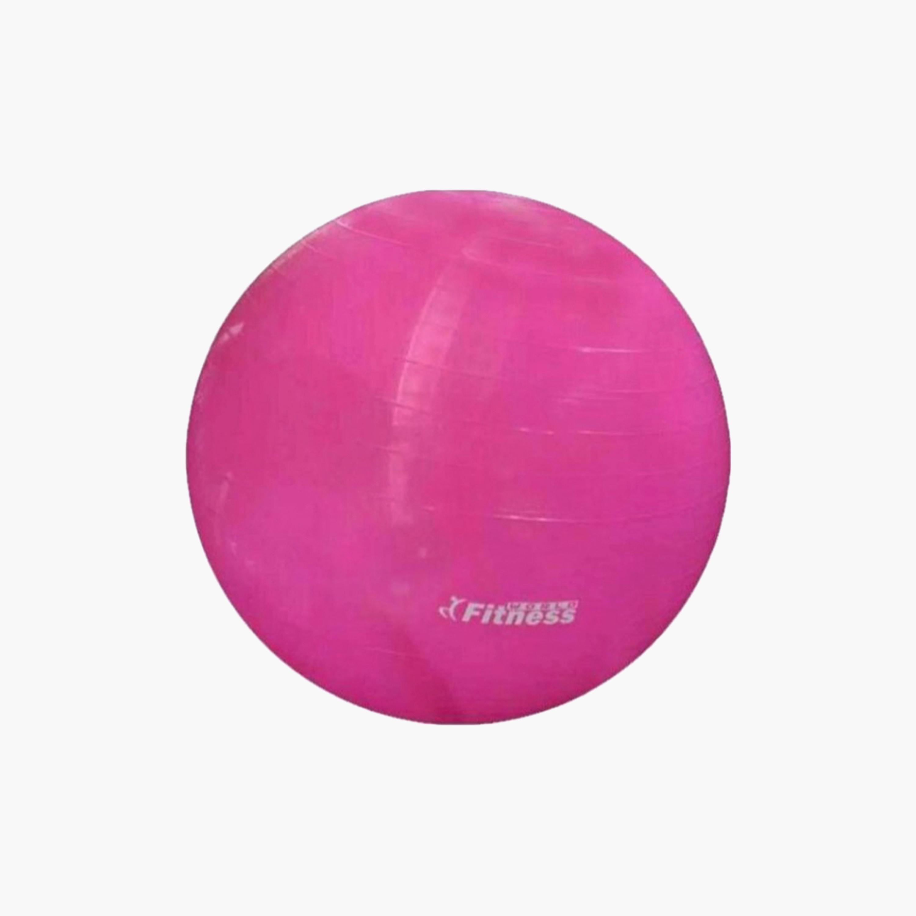 Yoga Swiss Ball, 85 cm - Pink-sports-gear-gym-image-1