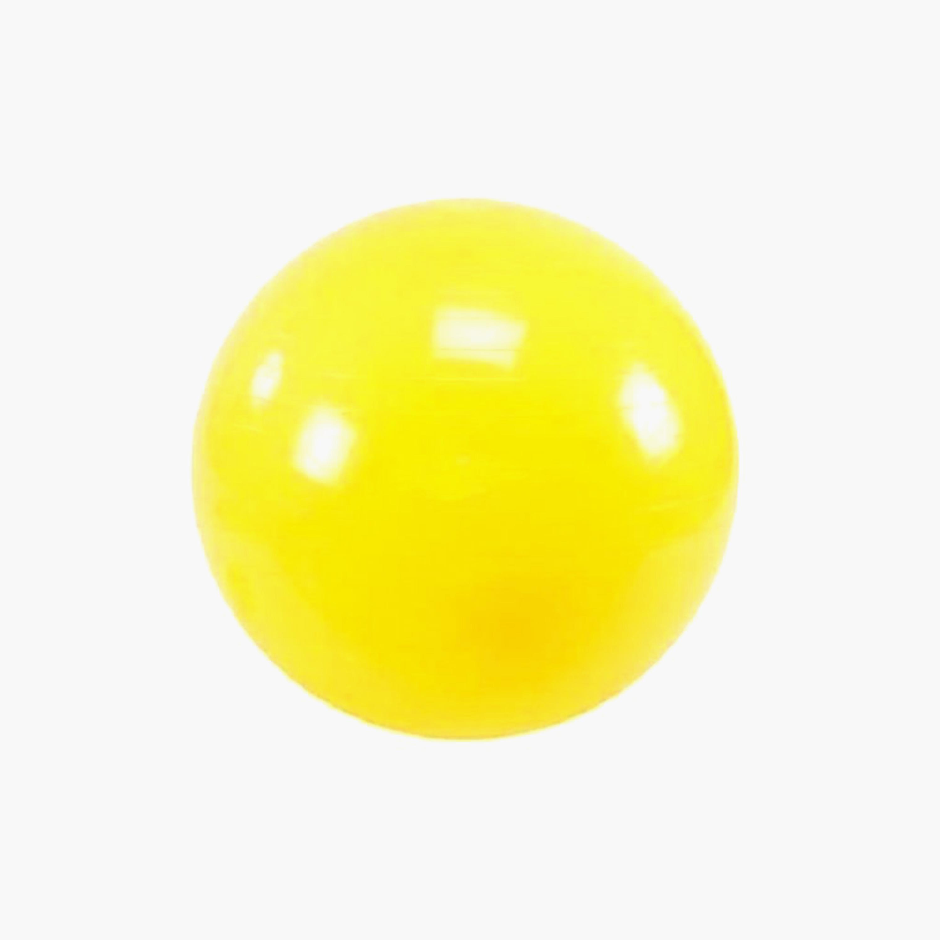 Exercise And Yoga Swiss Ball, 85 cm - Yellow-sports-gear-gym-image-1