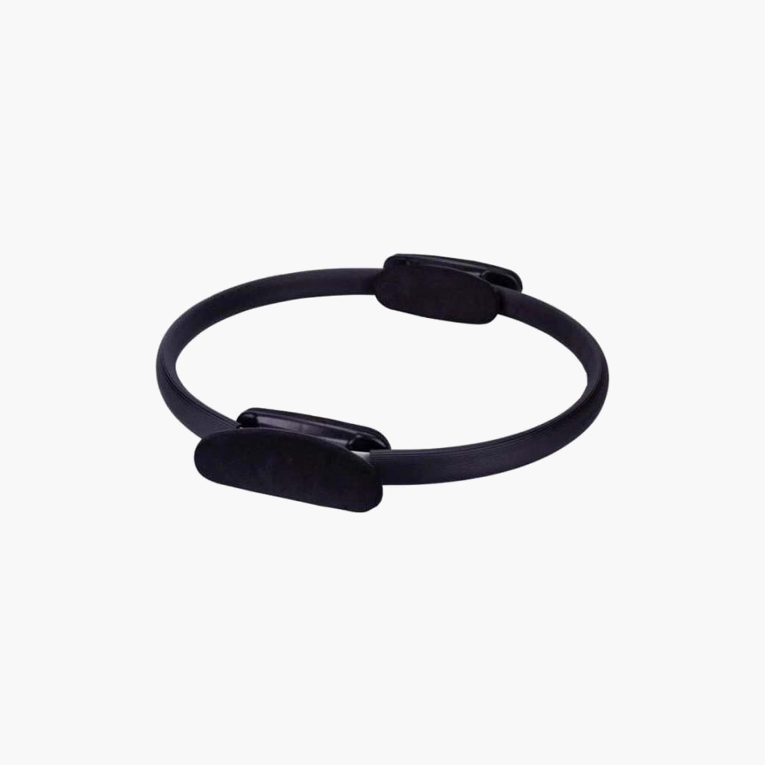 Lightweight Slimming Circle Yoga Ring, 32 x 9 x 8 cm - Black-sports-gear-gym-image-1