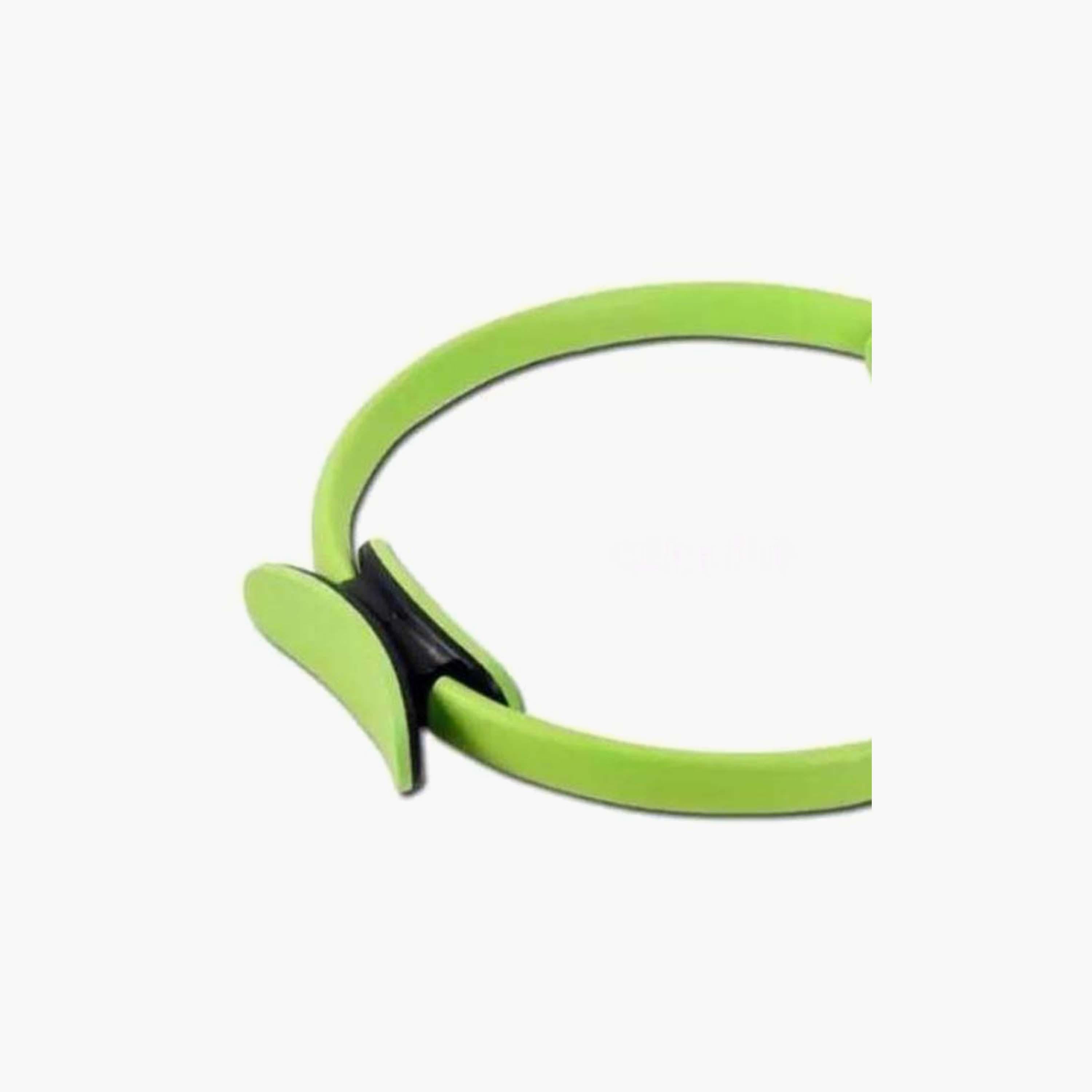 Lightweight Slimming Circle Yoga Ring, 14 inch - Green-sports-gear-gym-image-2