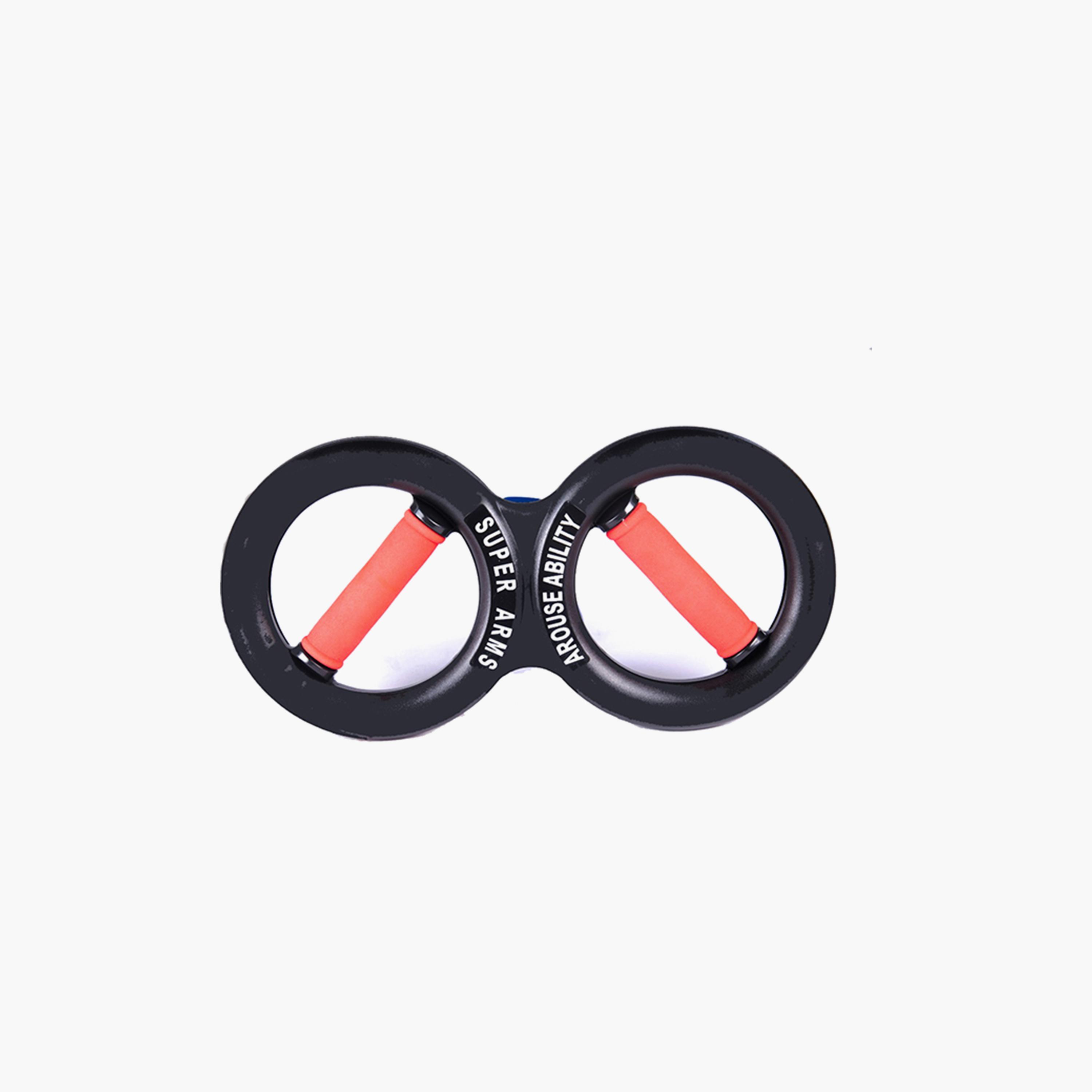 Super Arms Strengthen Device - Black and Red-sports-gear-gym-image-3