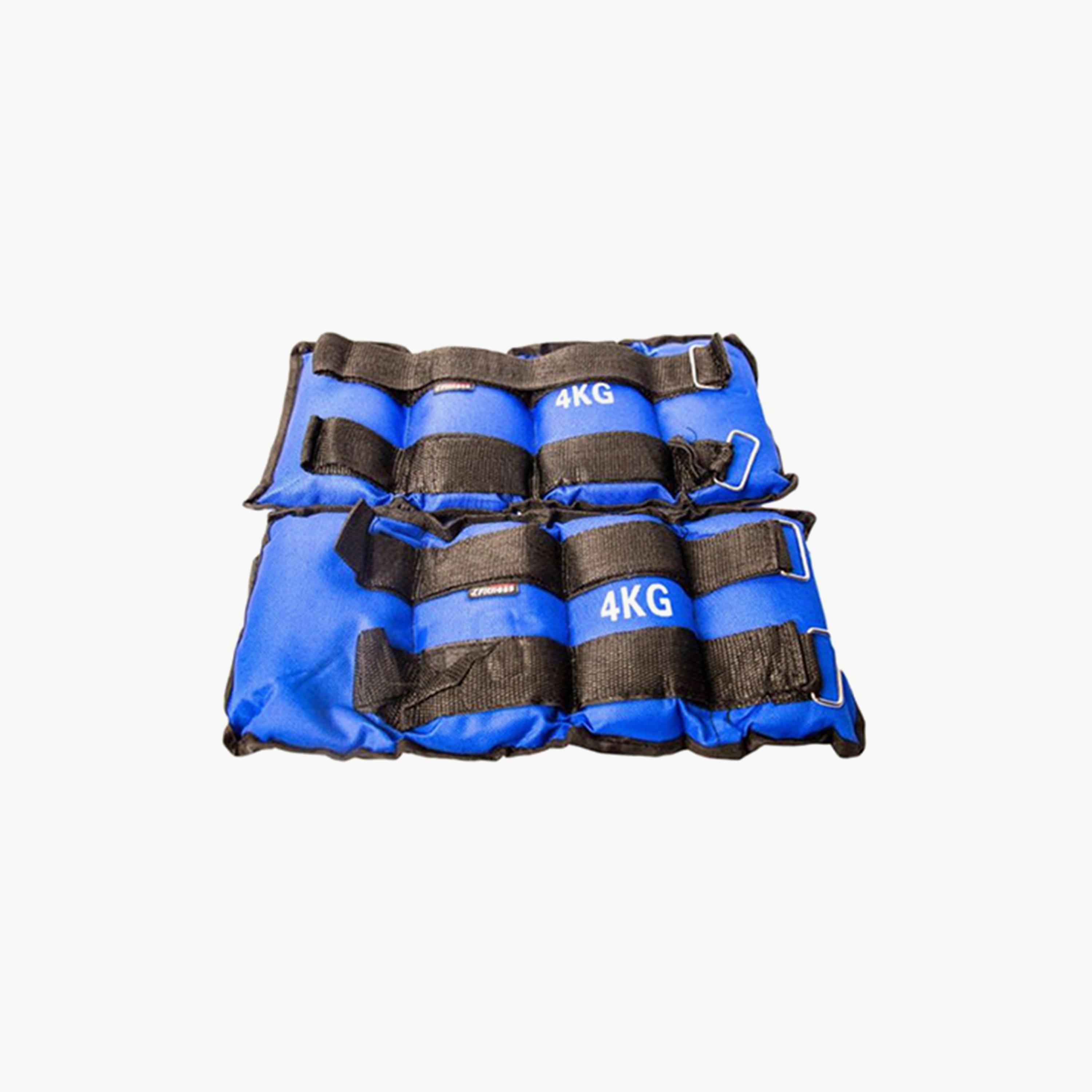 Bag of Sand Weights for the Arms of Two Pieces, 4 Kg - Blue and Black-sports-gear-gym-image-2