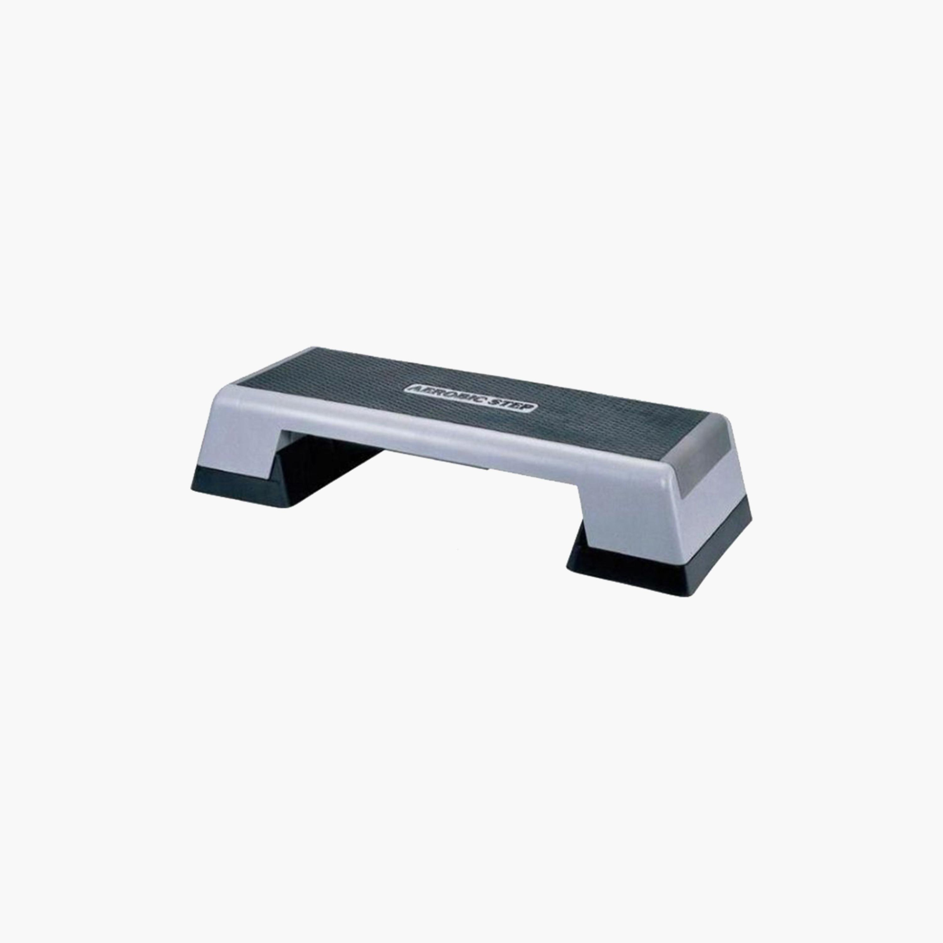 Exercise Step Platform - Grey and Black-sports-gear-gym-image-1