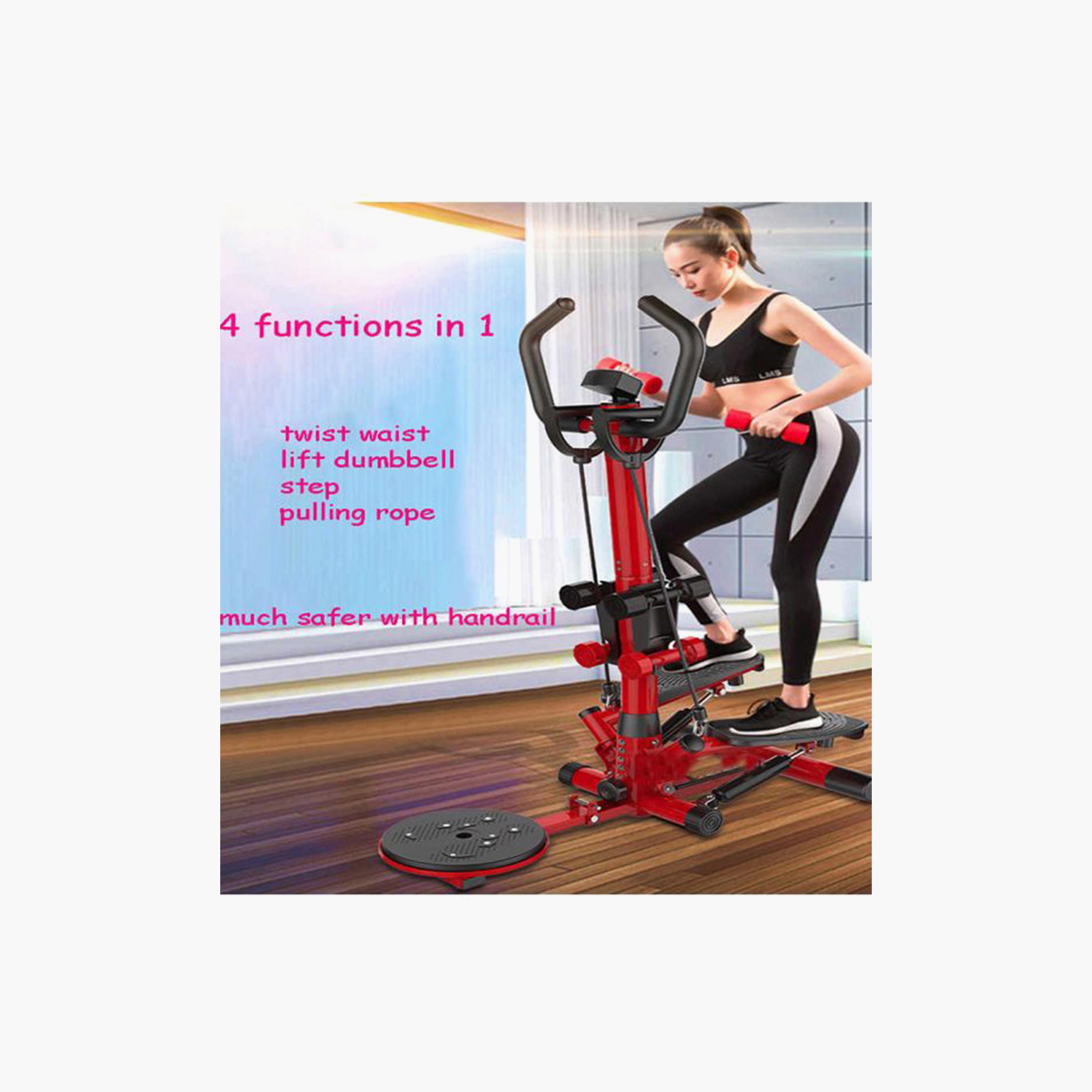 4-In-1 Stepper - Red and Black-sports-gear-gym-image-2