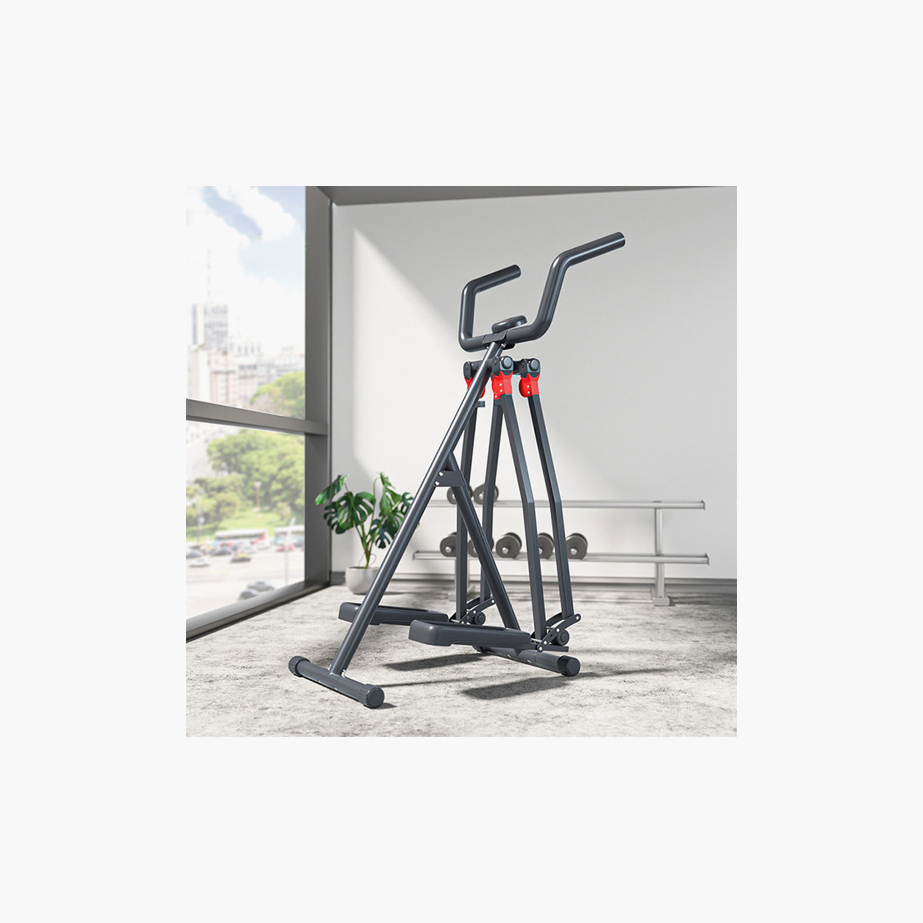Air Walker Exercise Machine, 8 Kg, 122 x 72 x 50 cm - Black-sports-gear-gym-image-2