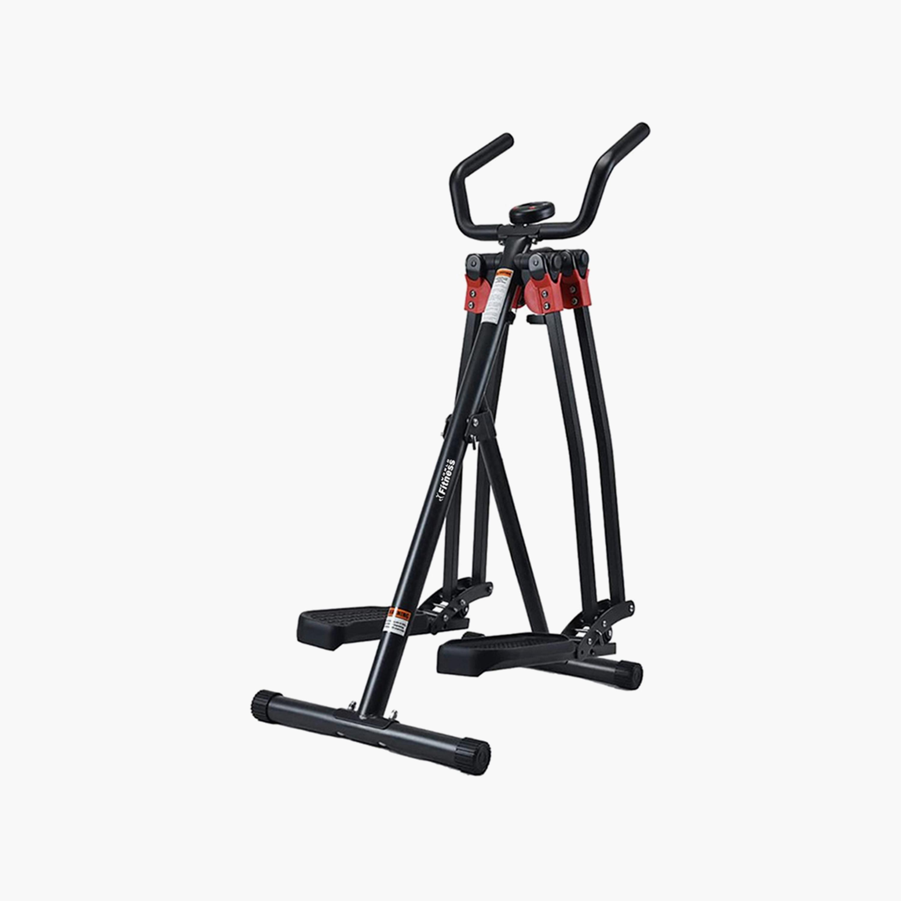Air Walker Exercise Machine, 122 x 72 x 50 cm - Black-sports-gear-gym-image-1