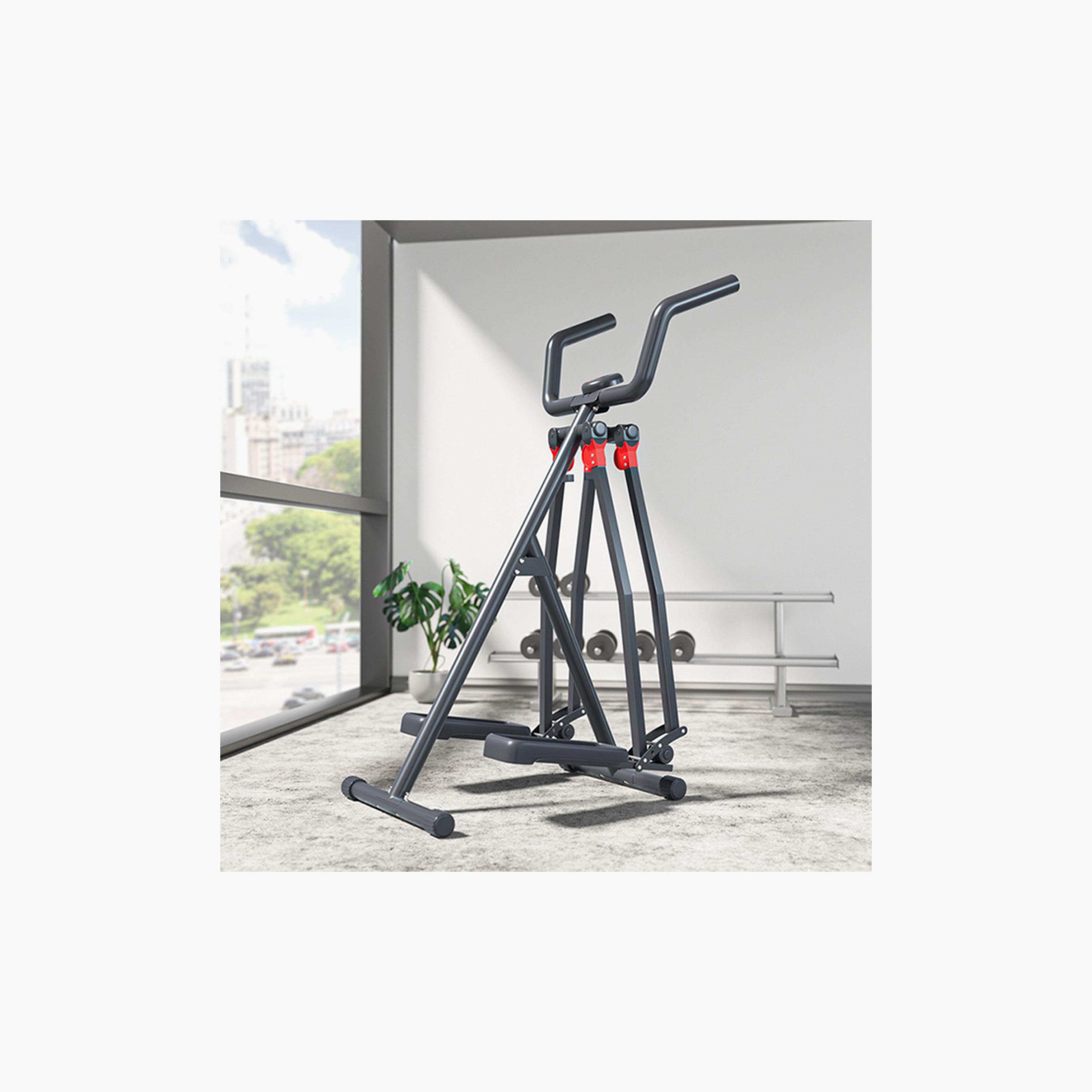 Flying 4-Pointer Cross Trainer, 8 Kg, 122 x 72 x 50 cm - Black and Red-sports-gear-gym-image-2