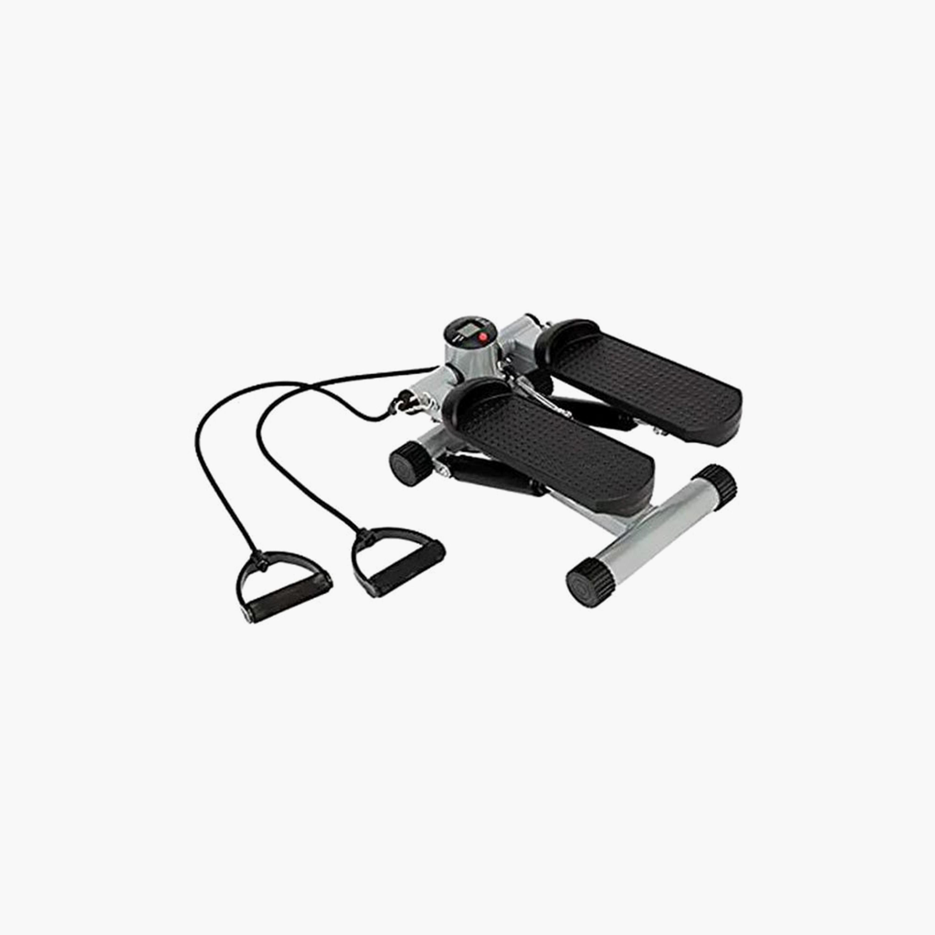 Stepper Twister Device With Hand Rope - Black and Grey-sports-gear-gym-image-2
