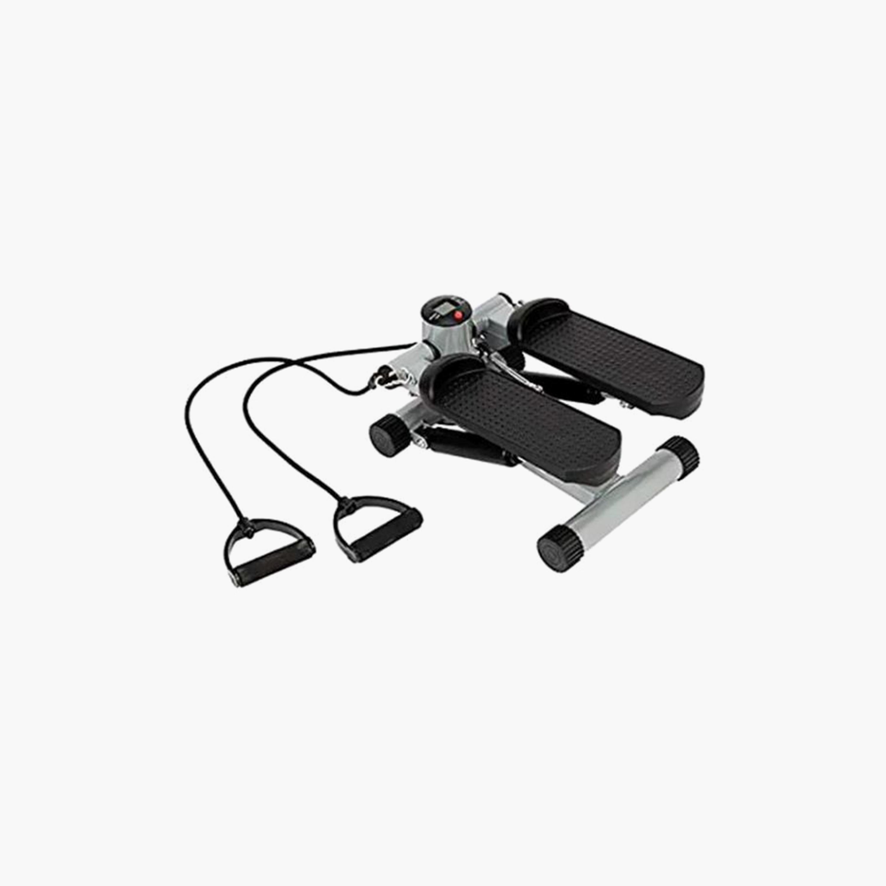 Stepper Twister Device With Hand Rope - Black and Grey-sports-gear-gym-image-1