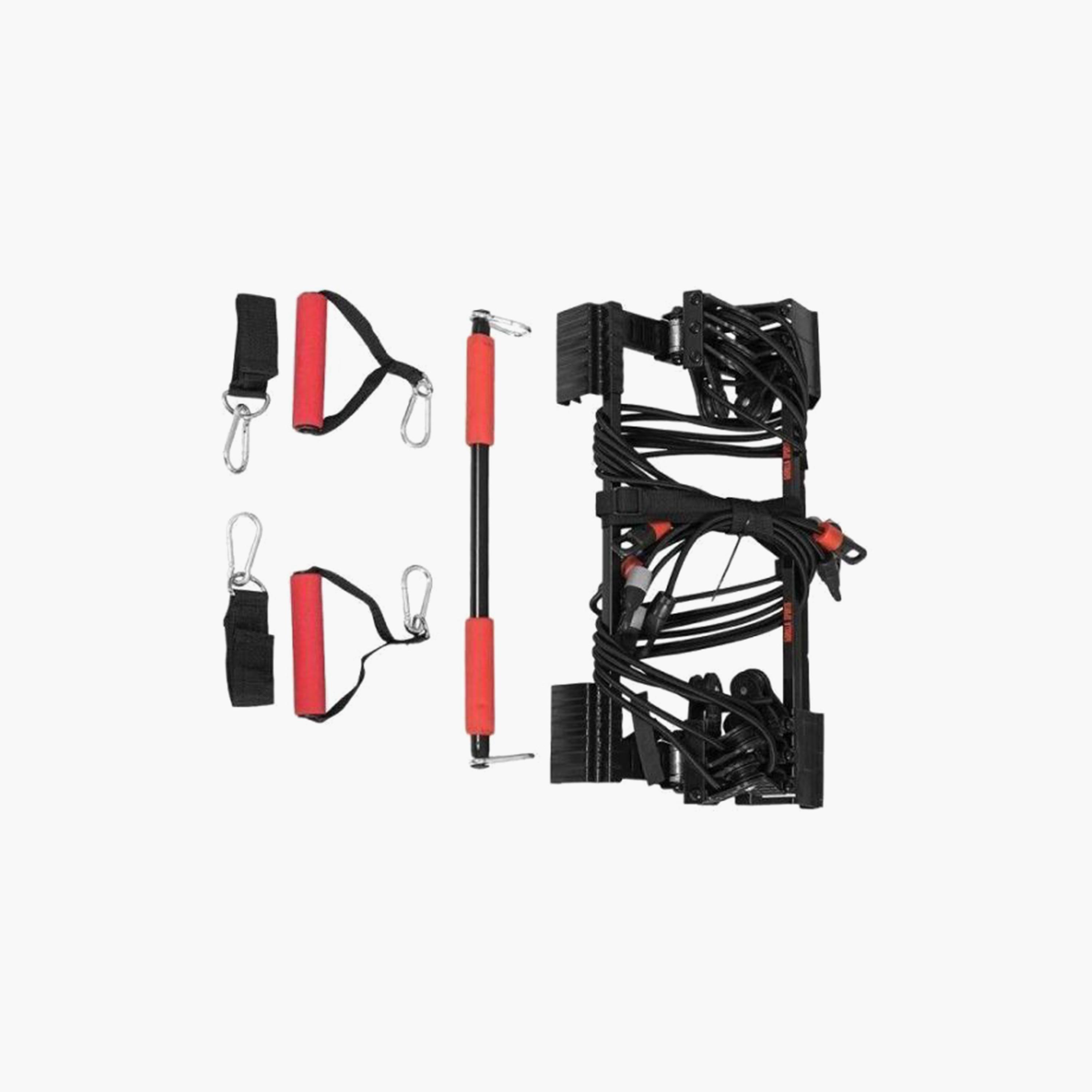 Body Exercise Machine - Black and Orange-sports-gear-gym-image-1