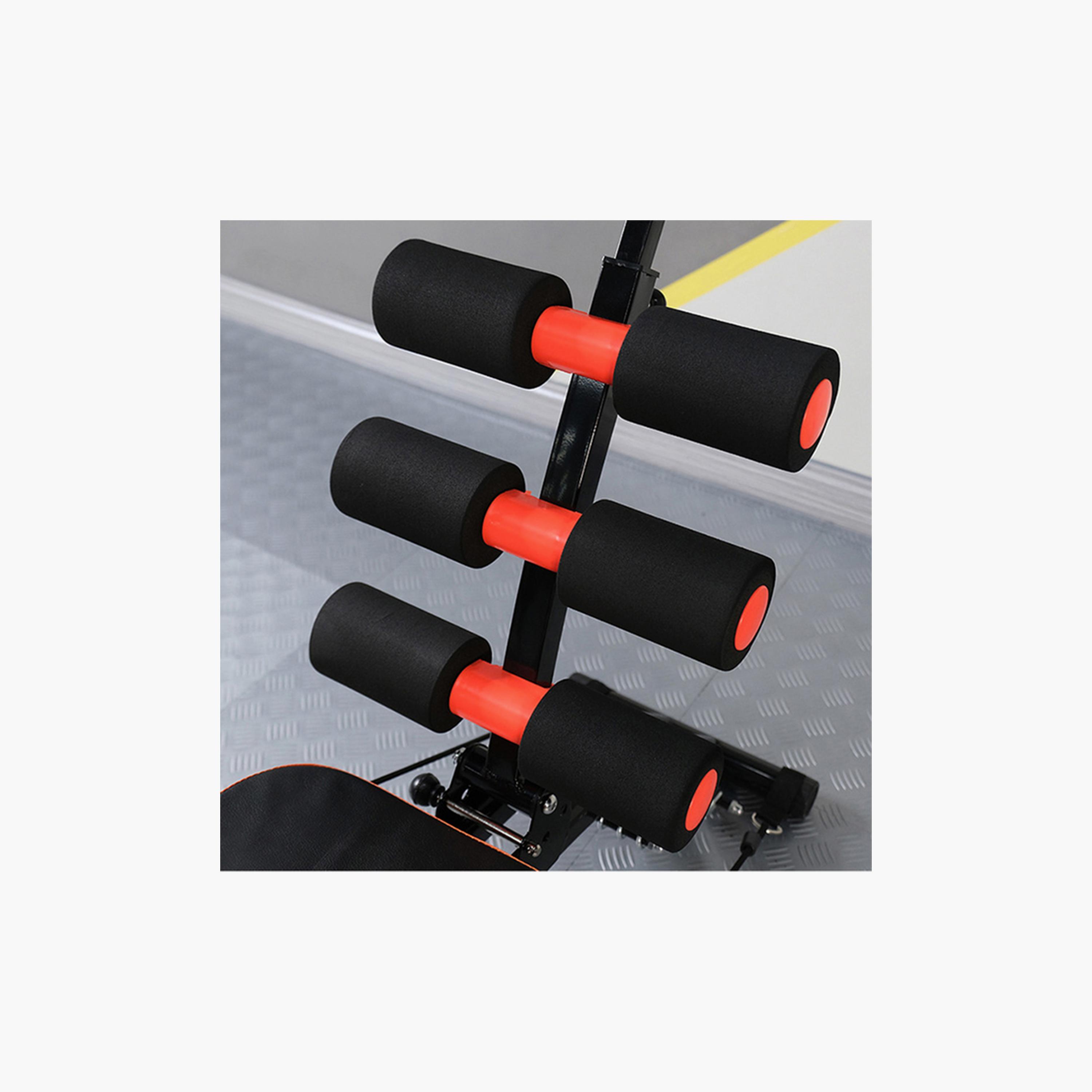 Abdominal Trainer - Black and Red-sports-gear-gym-image-4