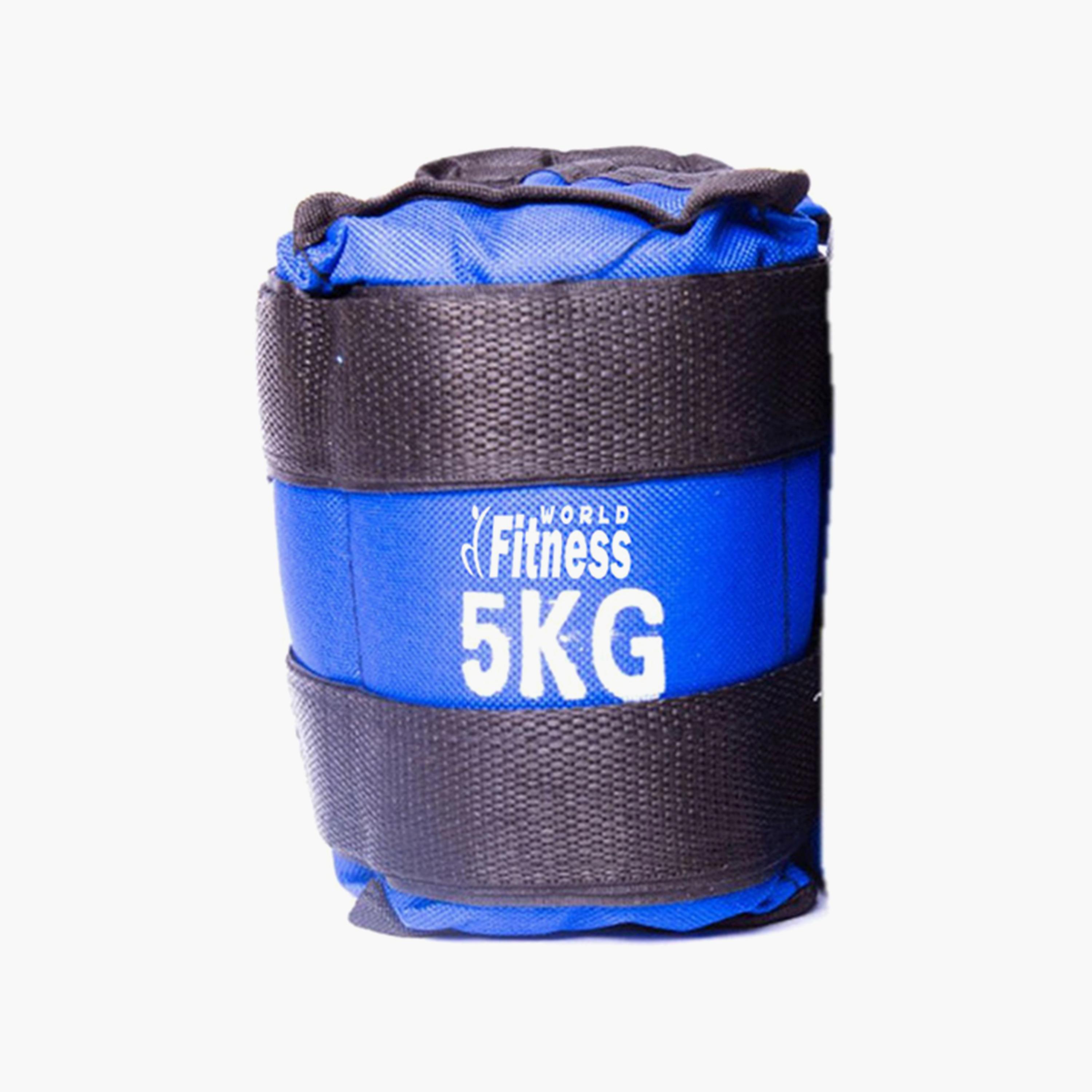 كيس أوزان رملية للذراعين ذو قطعتين مع 5 كجم - أزرق وأسود-sports-gear-gym-image-2