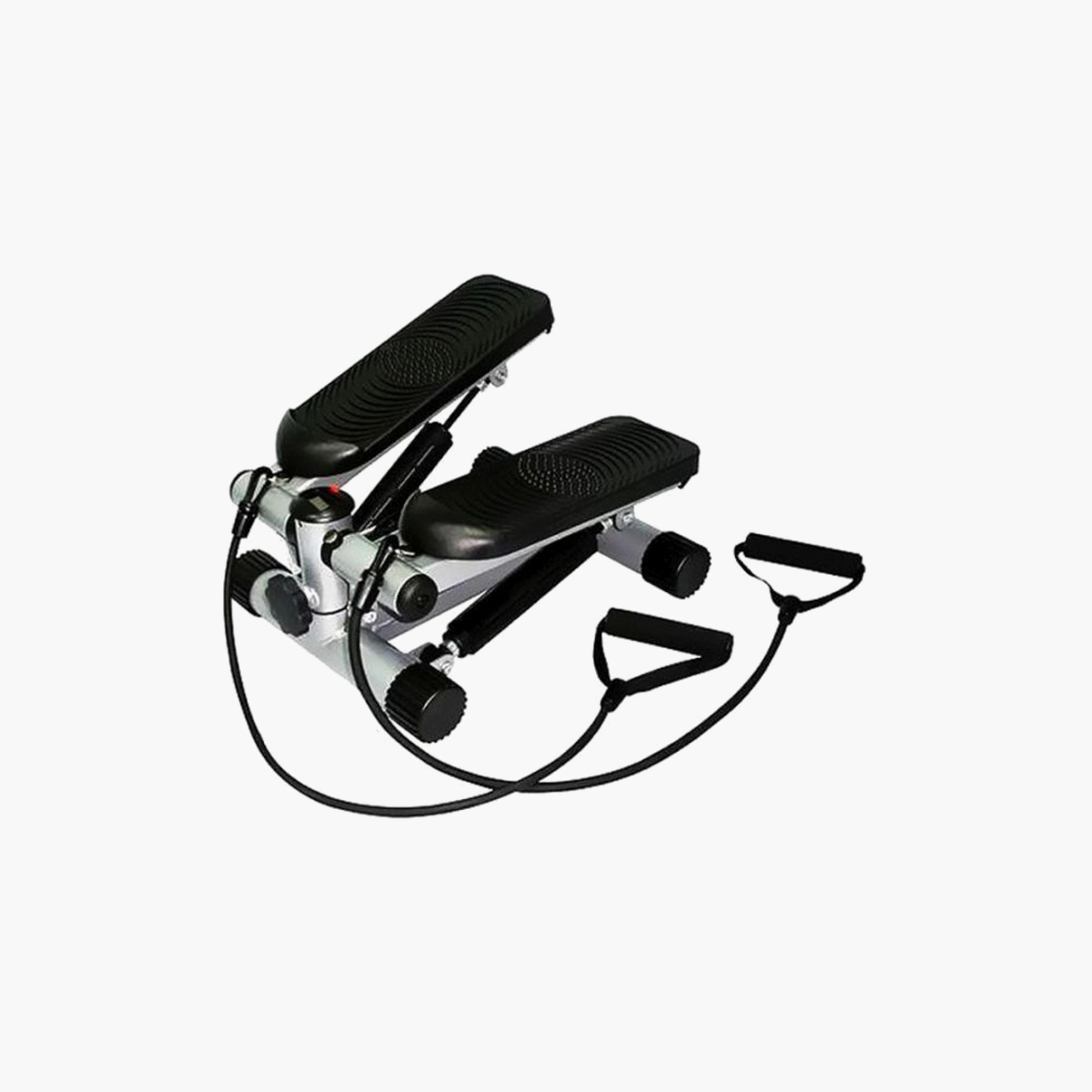 Twister Stepper With Hand Rope - Black and Grey-sports-gear-gym-image-1